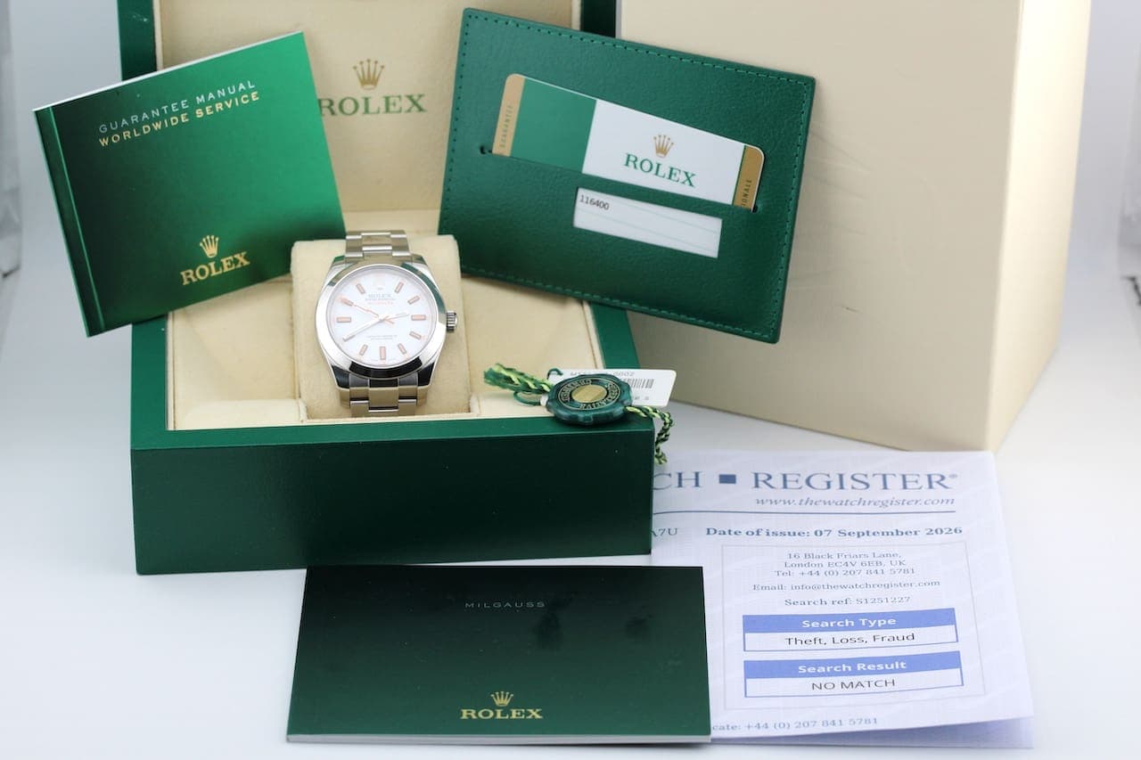 Rolex Milgauss – Ref. 116400, Sehr gut – Bild 2/14