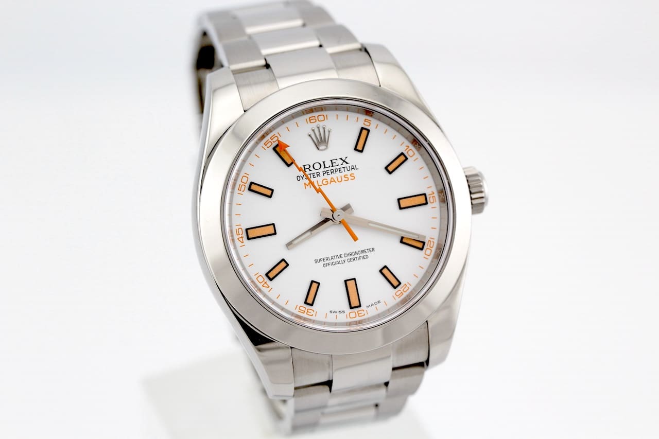 Rolex Milgauss – Ref. 116400, Sehr gut – 5/14