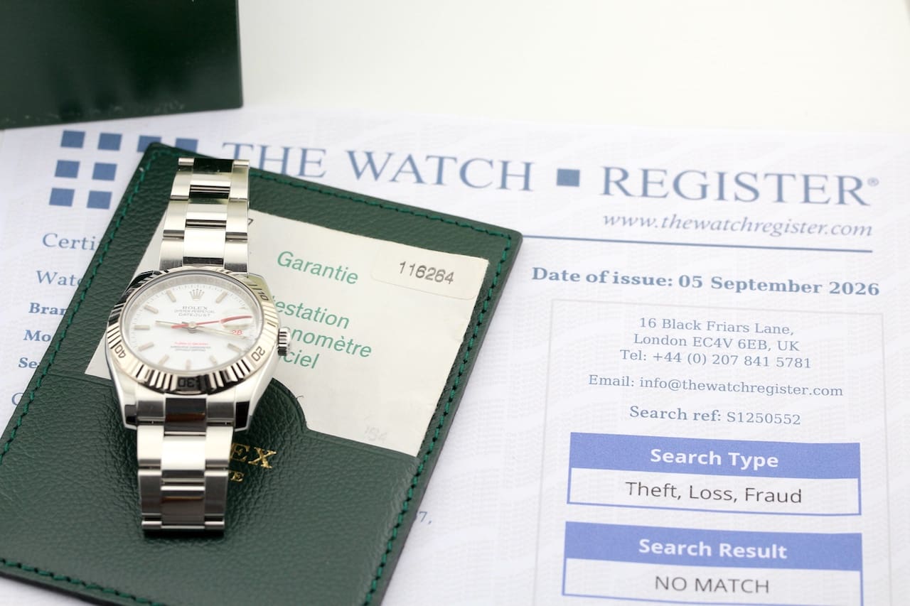 Rolex Turn-O-Graph – Ref. 116264, Gut – 3/14
