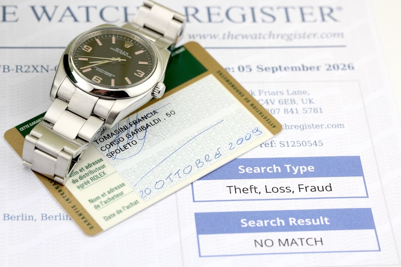 Rolex Oyster Perpetual – Ref. 116000, very good – 3/14
