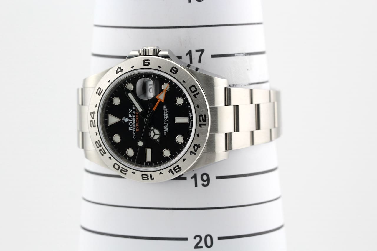 Rolex Explorer II – Ref. 216570, Sehr gut – 12/12