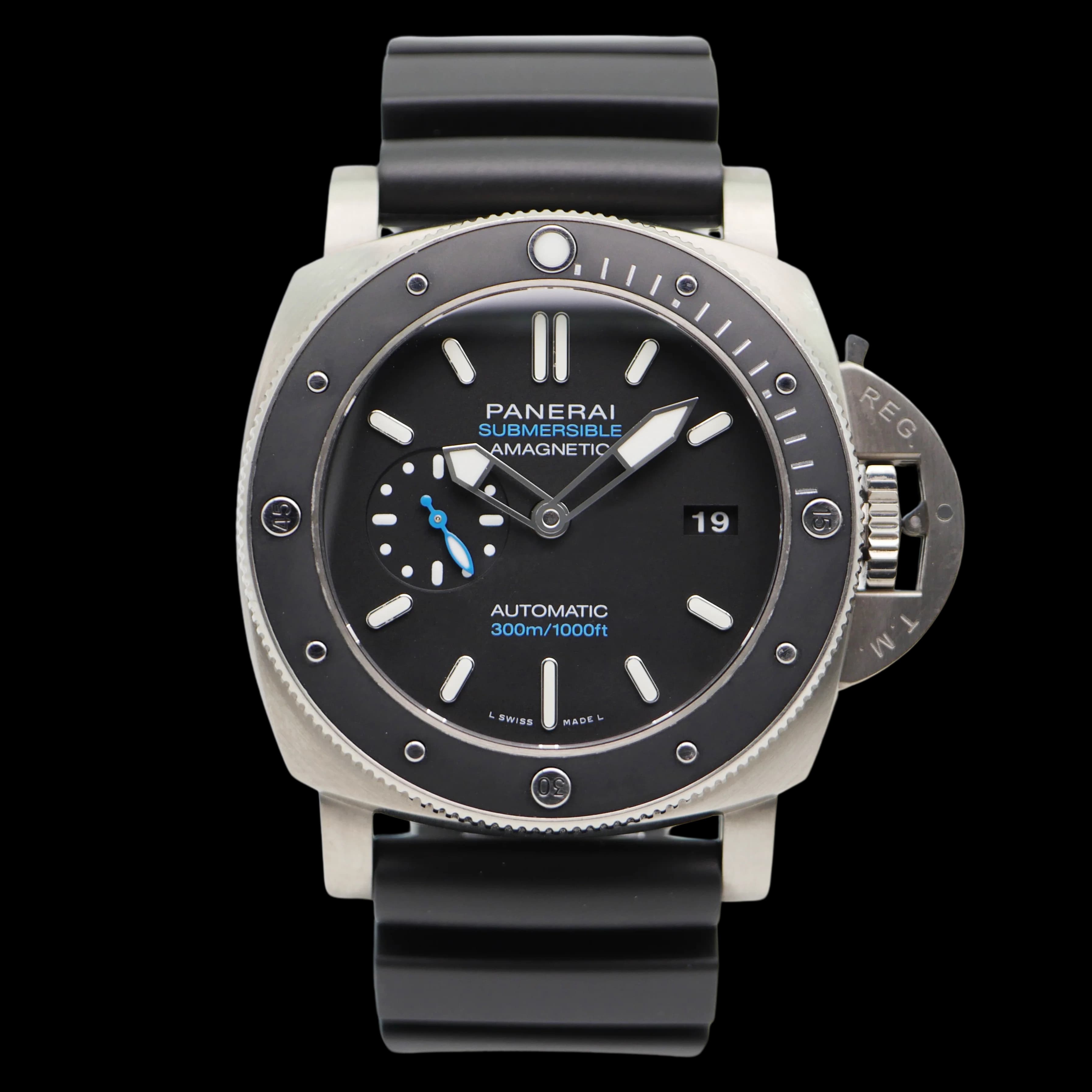 Panerai Submersible – Ref. PAM01389, Sehr gut – Bild 1/9