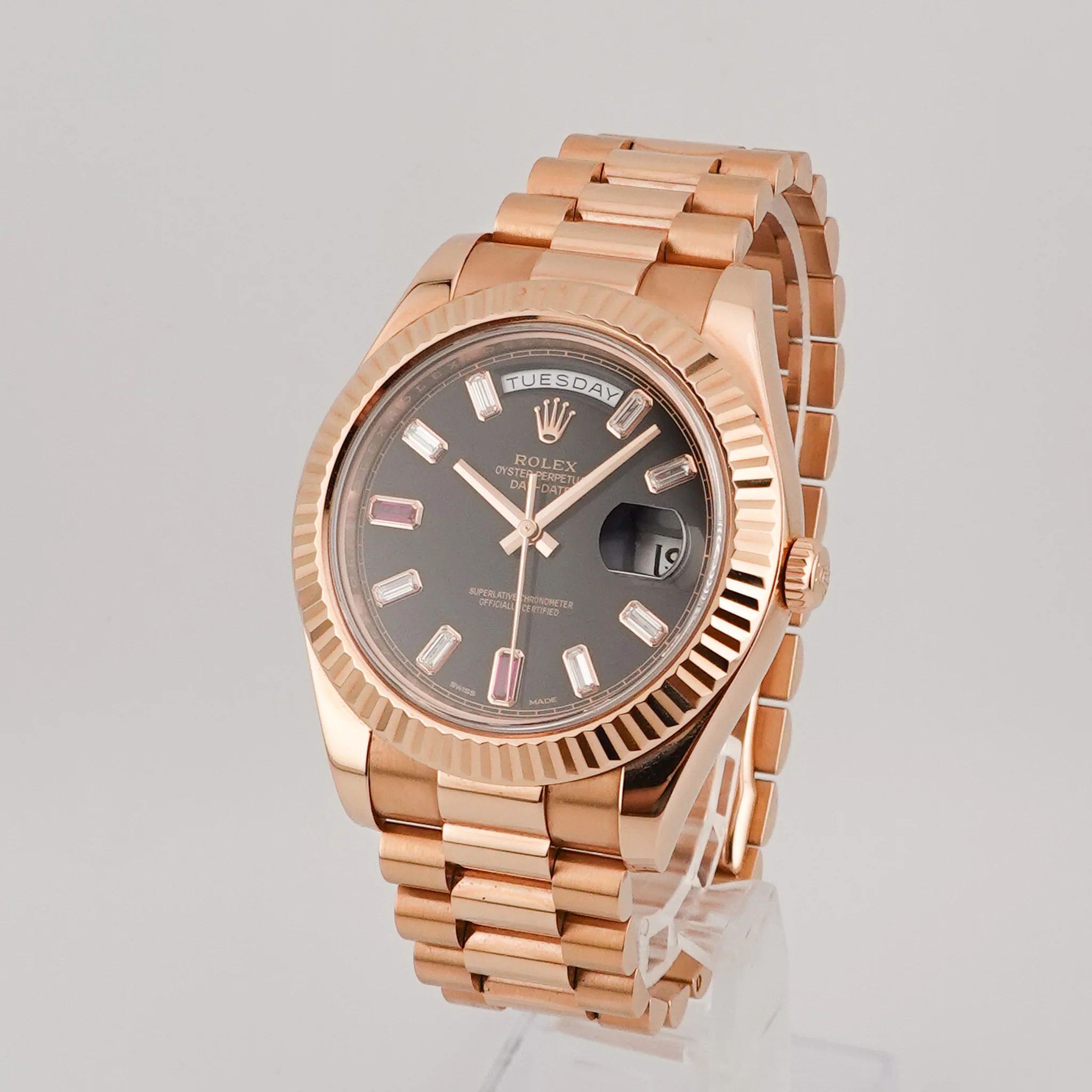 Rolex Day-Date II – Ref. 218235, Sehr gut – 5/9