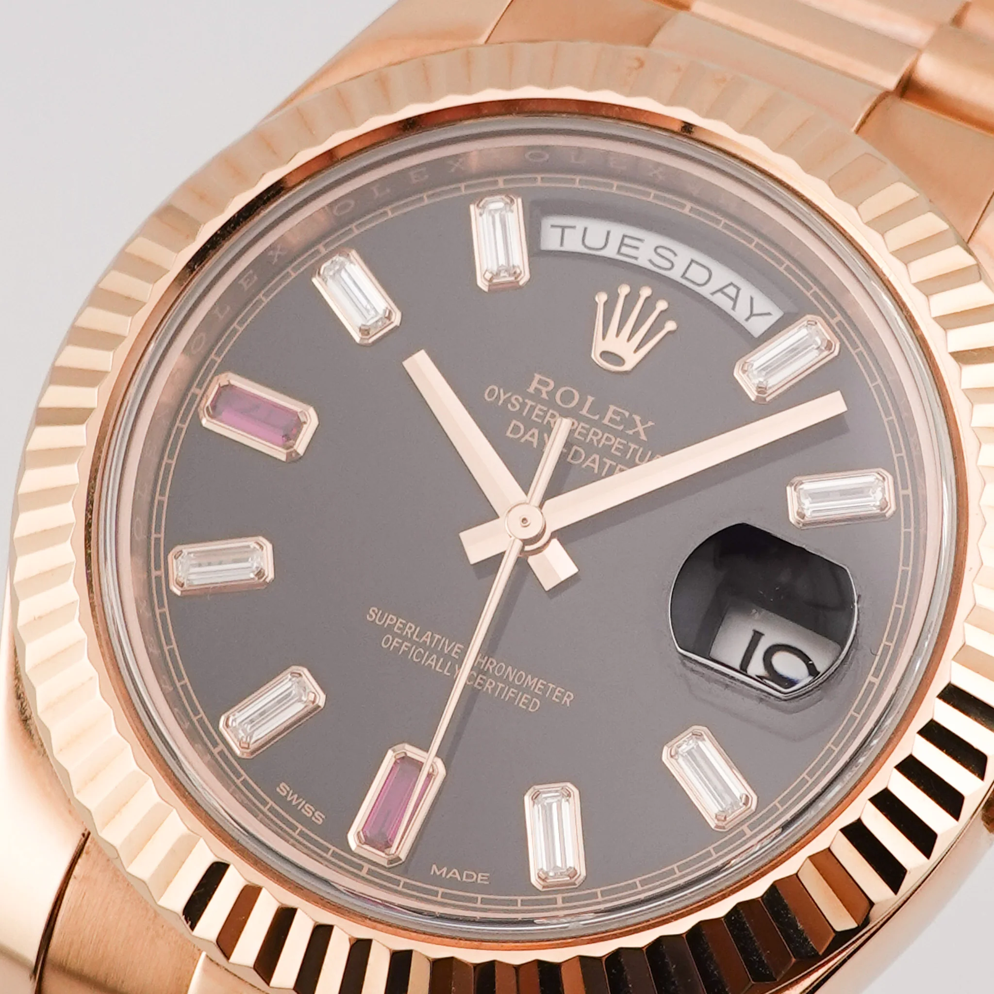 Rolex Day-Date II – Ref. 218235, Sehr gut – 6/9