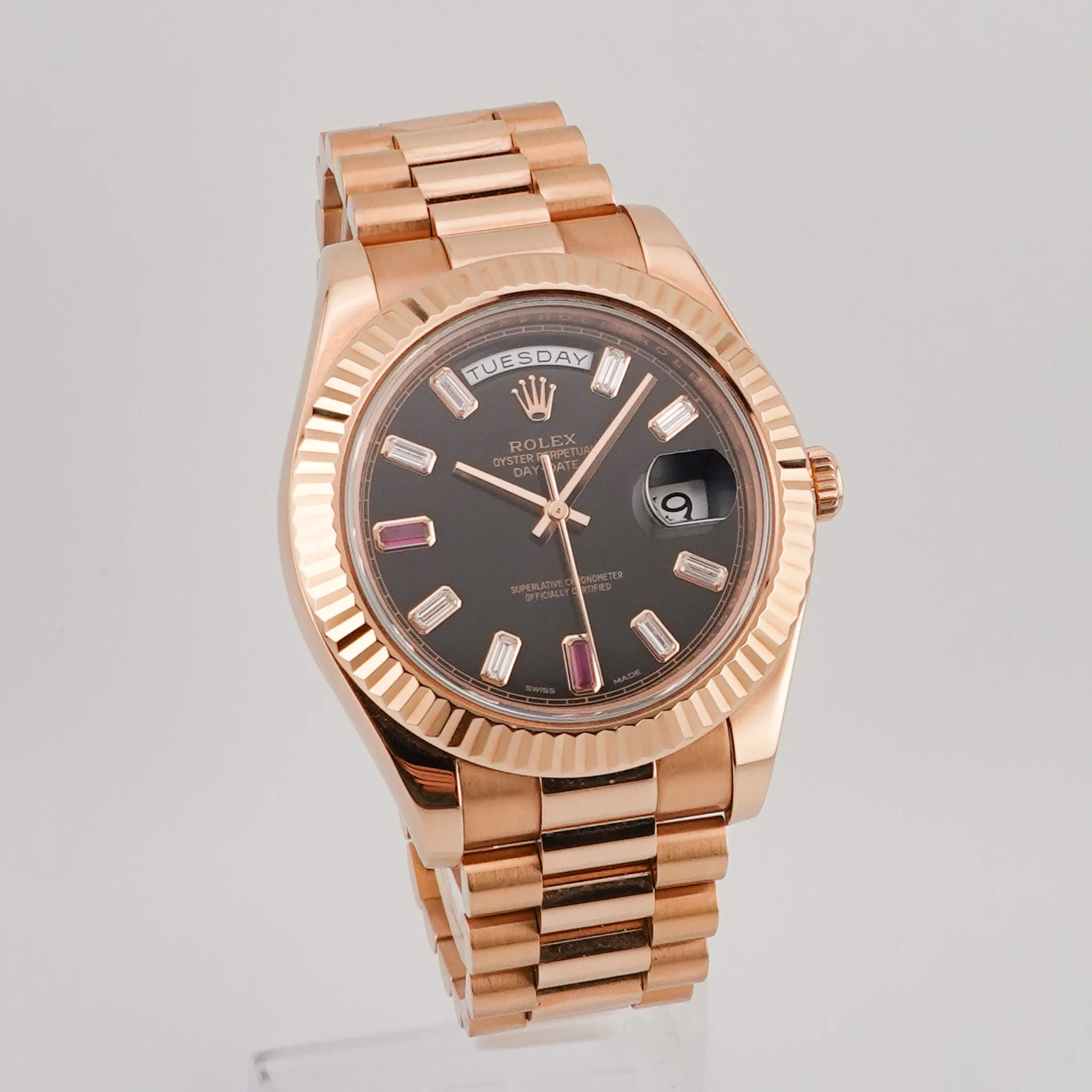 Rolex Day-Date II – Ref. 218235, Sehr gut – 4/9