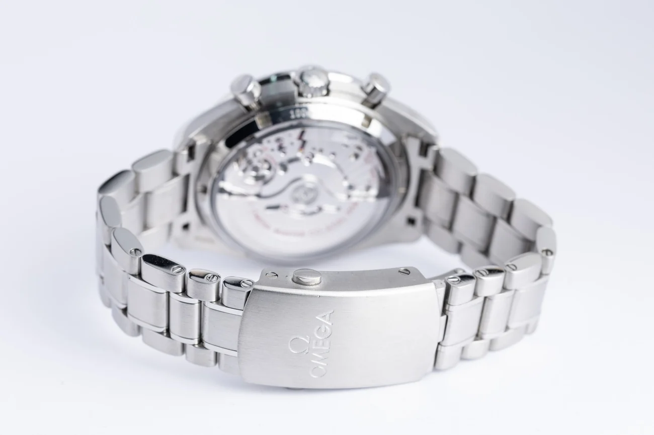 Omega Speedmaster Moonphase – Ref. 30430445201001, Sehr gut – 9/11