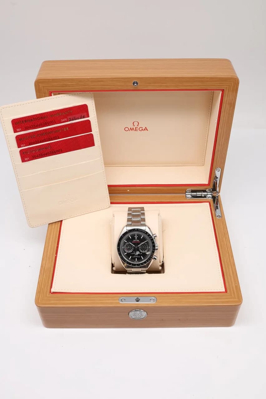 Omega Speedmaster Moonphase – Ref. 30430445201001, very good – Image 2/11