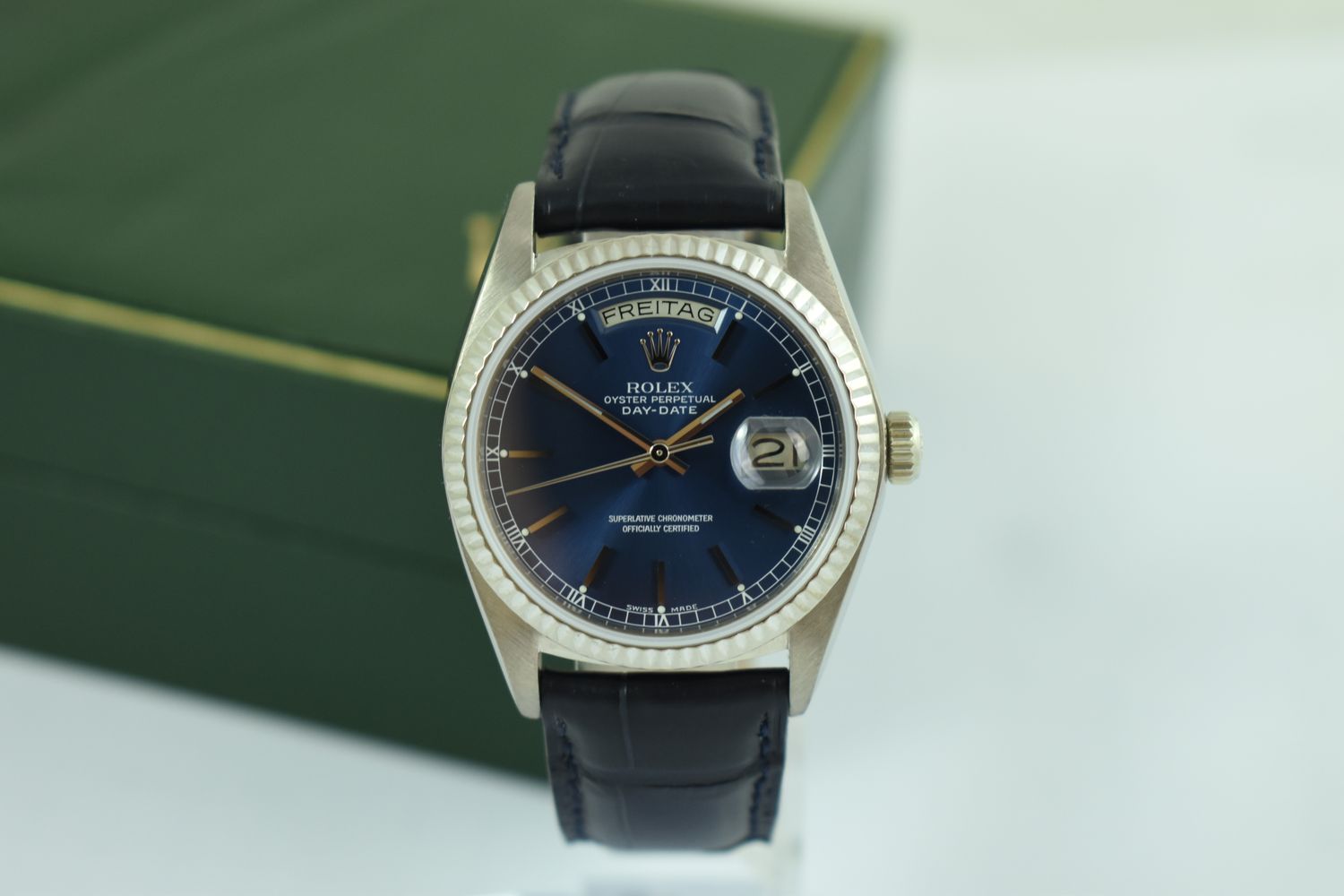 Rolex Day-Date 36 – Ref. 18039, Sehr gut – 1/8