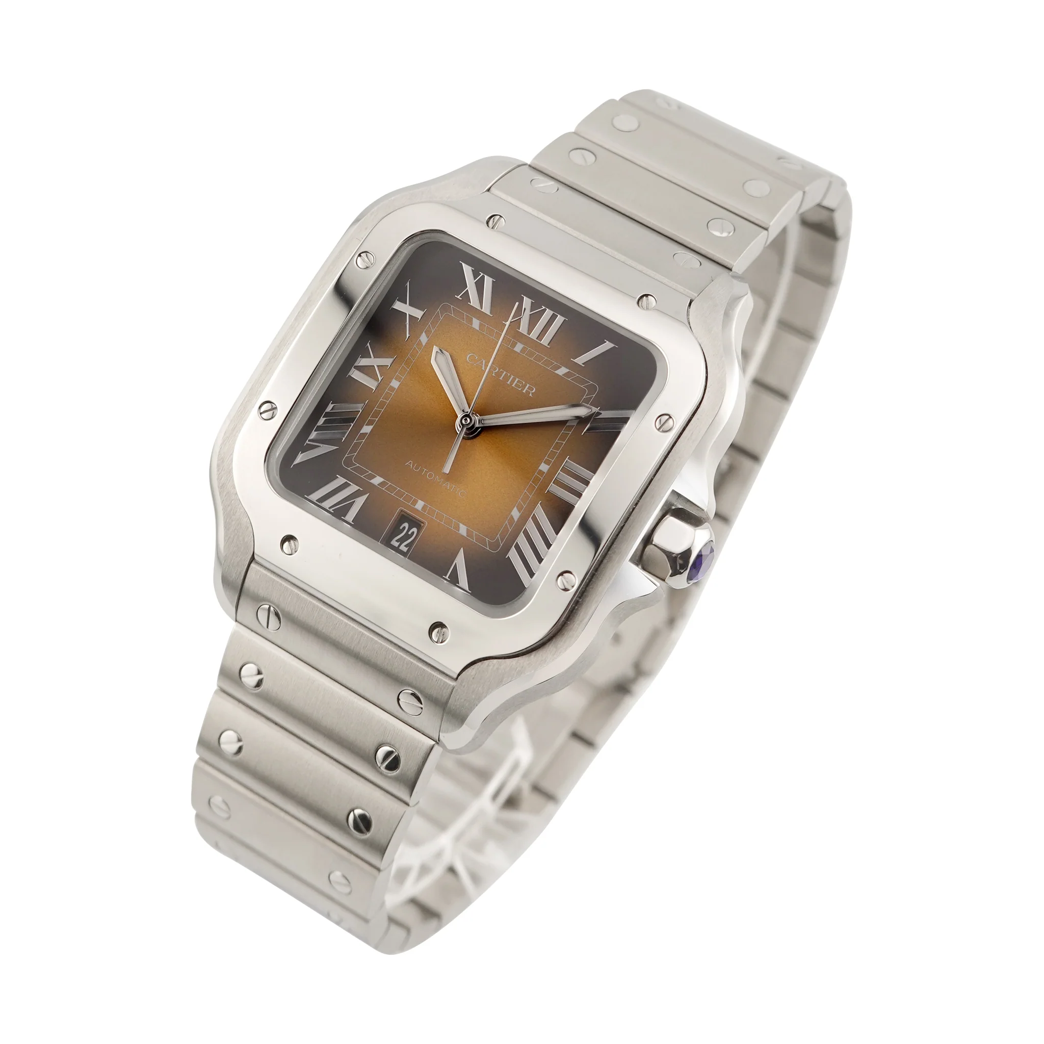 Cartier Santos de Cartier – Ref. WSSA0076, very good – 6/7