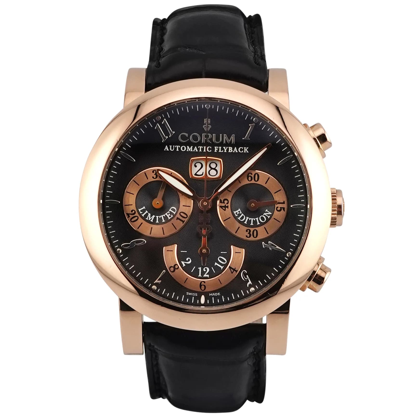 Corum Classical Grande Date – Ref. 996.201.55, Sehr gut