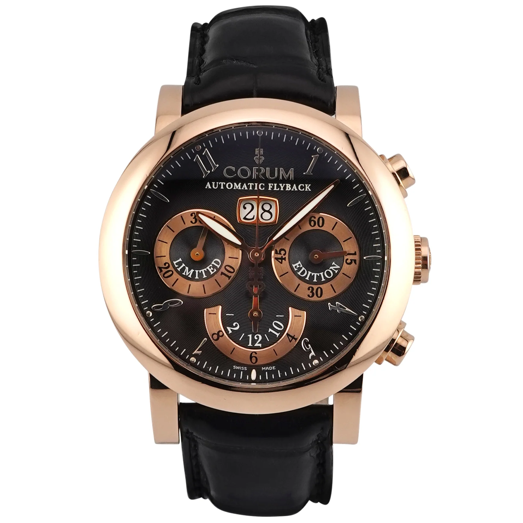 Corum Classical Grande Date – Ref. 996.201.55, Sehr gut – 1/7