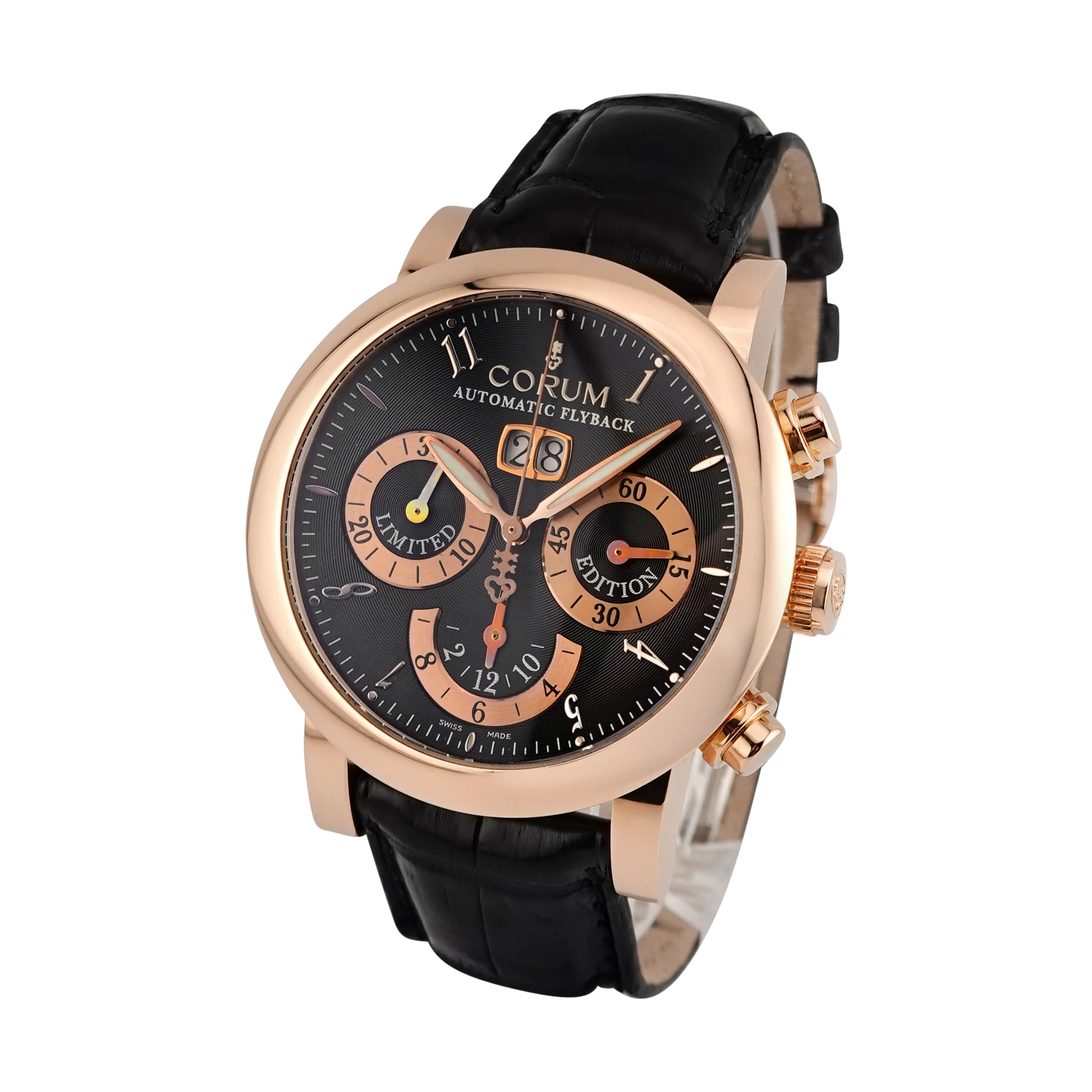 Corum Classical Grande Date – Ref. 996.201.55, Sehr gut – 2/7