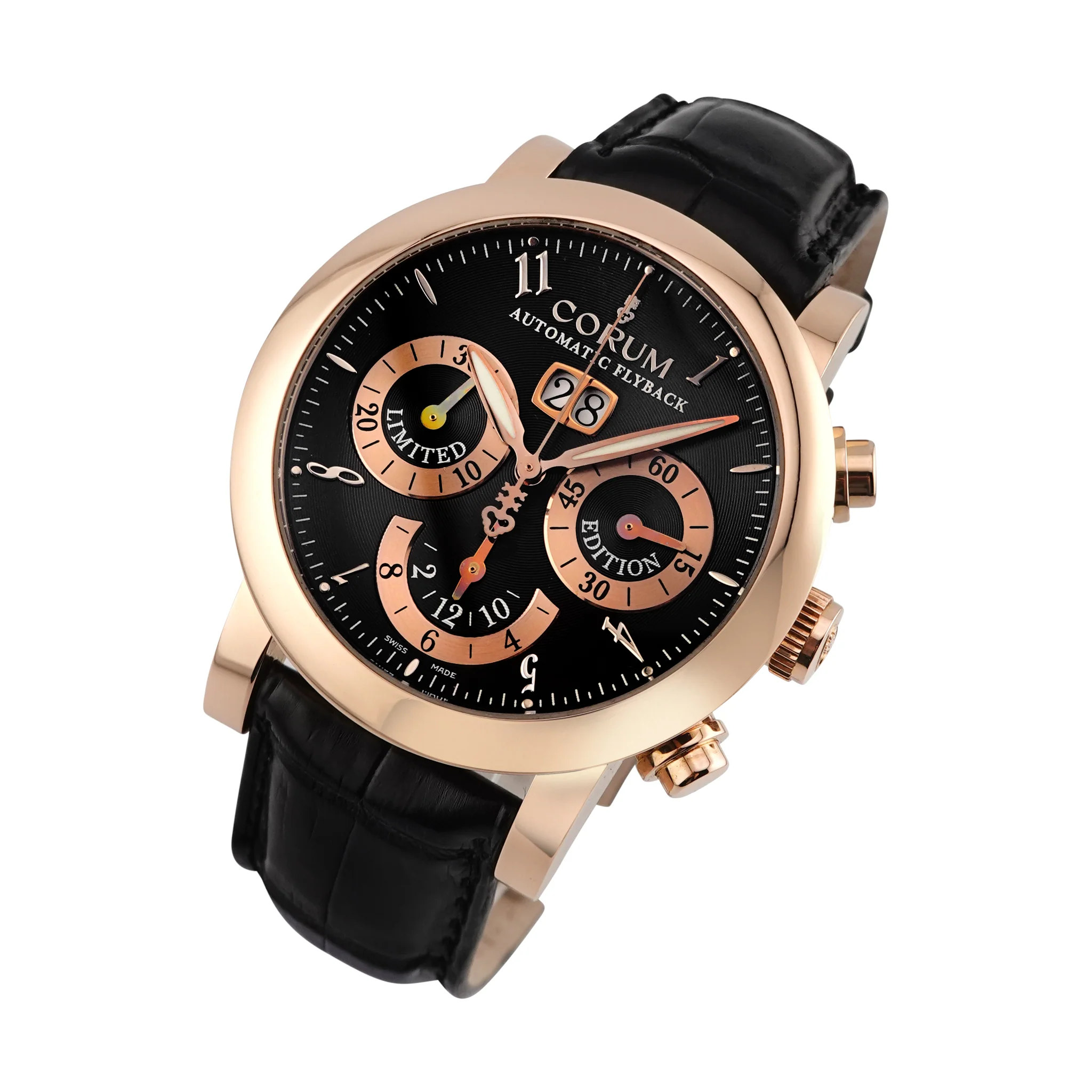 Corum Classical Grande Date – Ref. 996.201.55, Sehr gut – 5/7