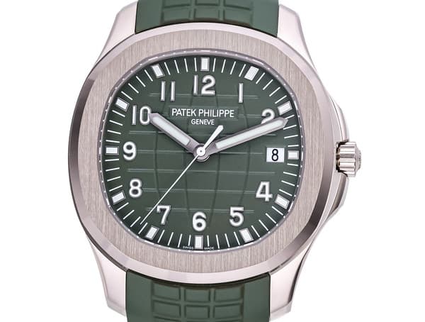 Patek Philippe Aquanaut – Ref. 5168G-010, like new