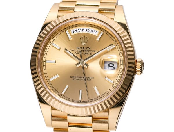 Rolex Day-Date 40 – Ref. 228238, very good