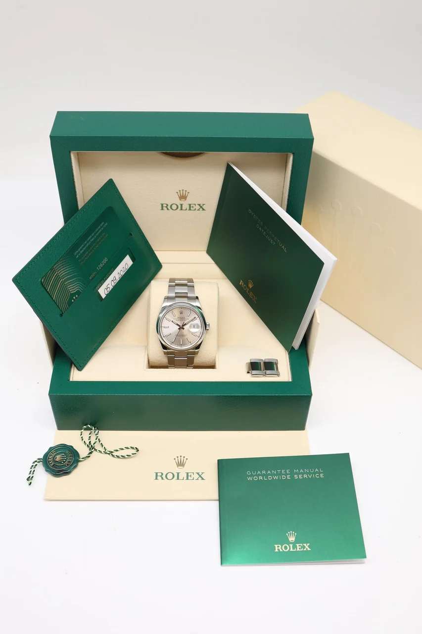Rolex Datejust – Ref. 126200, very good – 9/10