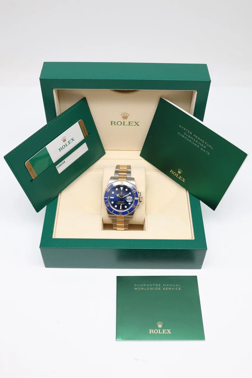 Rolex Submariner – Ref. 116613LB, Sehr gut – 9/10