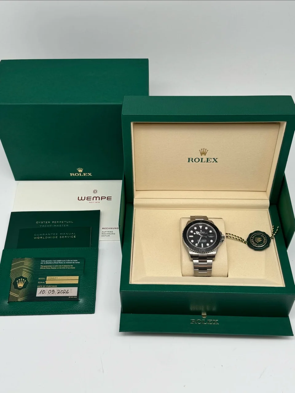 Rolex Yacht-Master – Ref. 226627, like new – 10/10