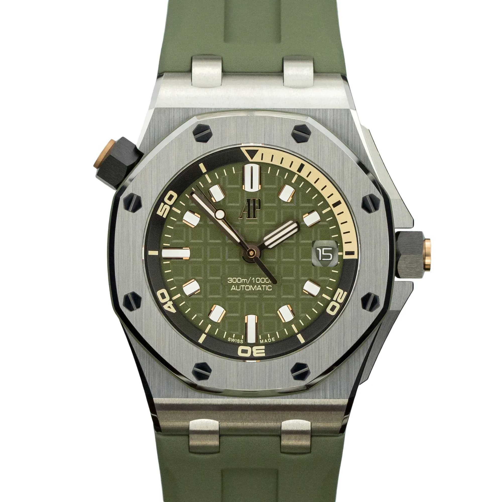 Audemars Piguet Royal Oak Offshore Diver – Ref. 15720ST.OO.A052CA.01, Sehr gut