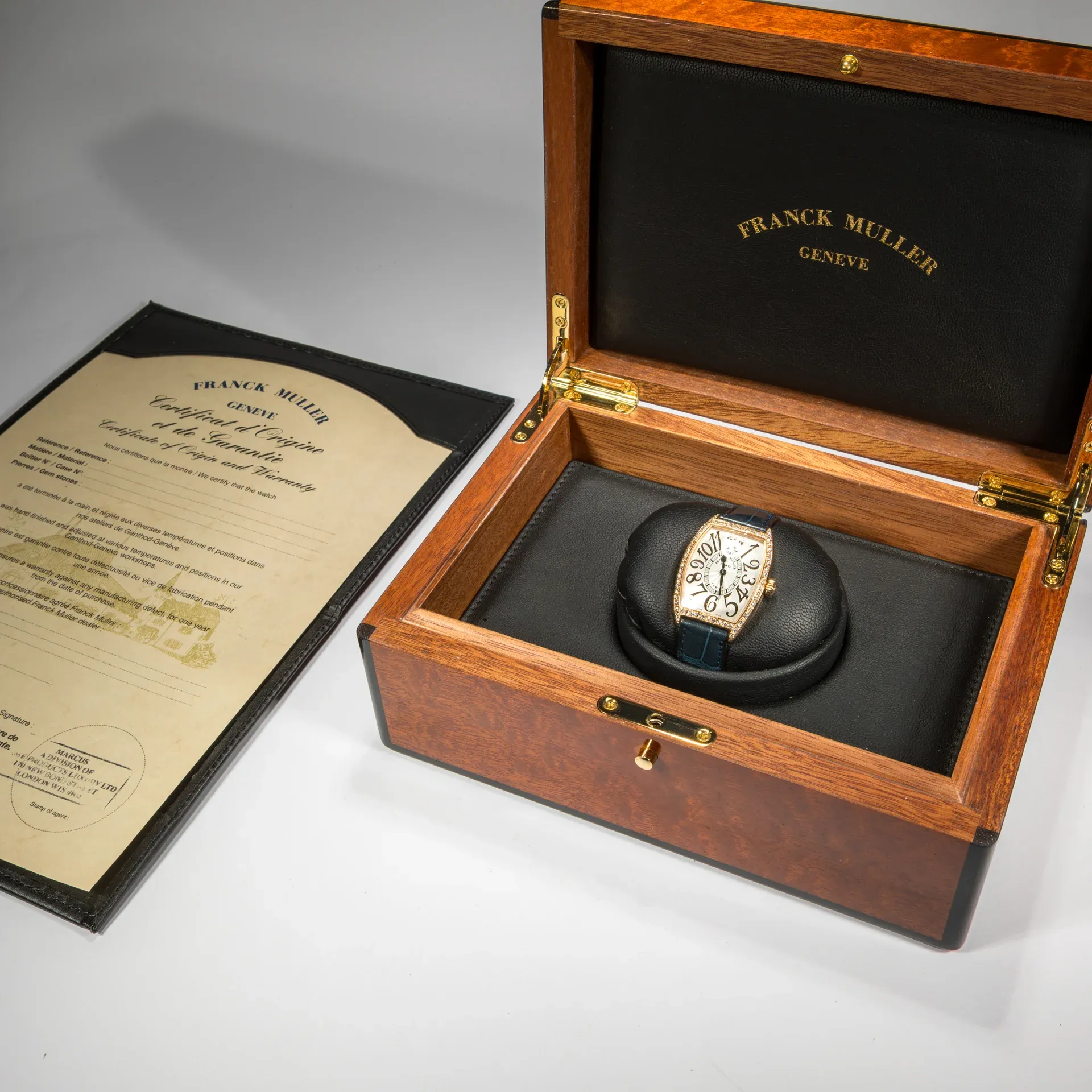 Franck Muller Cintrée Curvex – Ref. 2852 QZ D1R, Sehr gut – 2/6