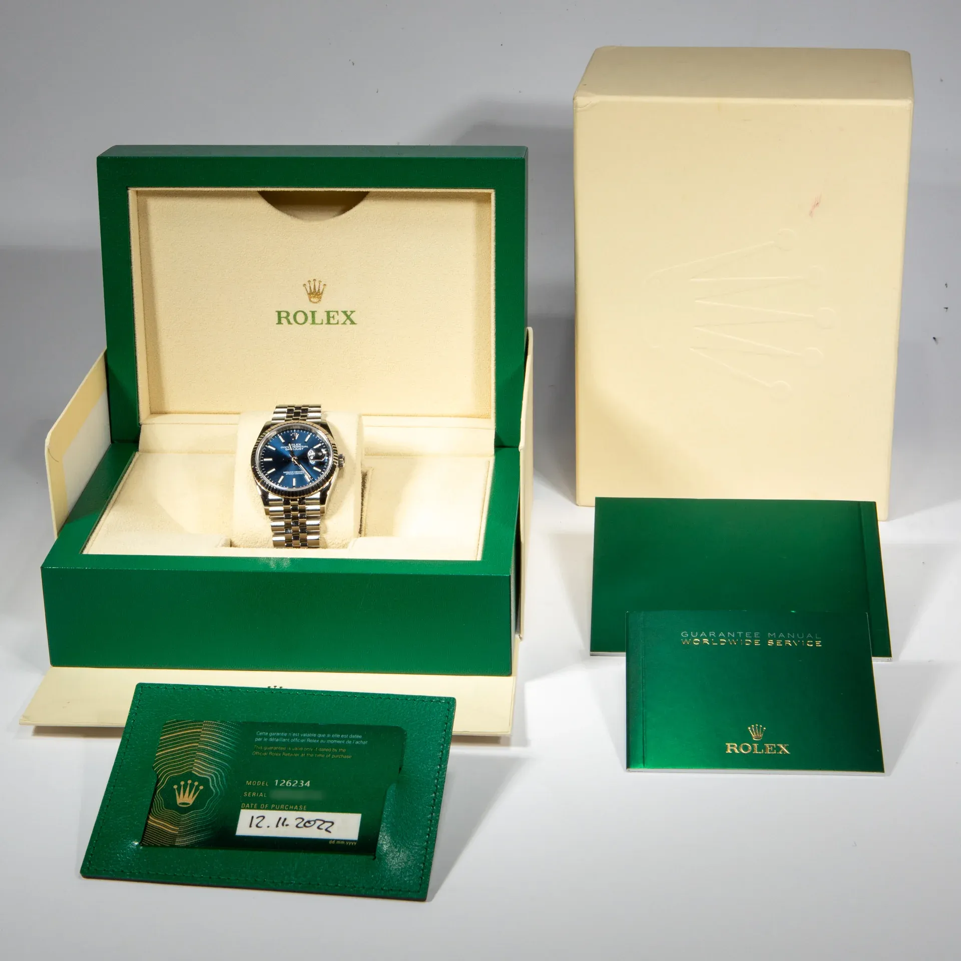 Rolex Datejust 36 – Ref. 126234-0017, Sehr gut – 2/6