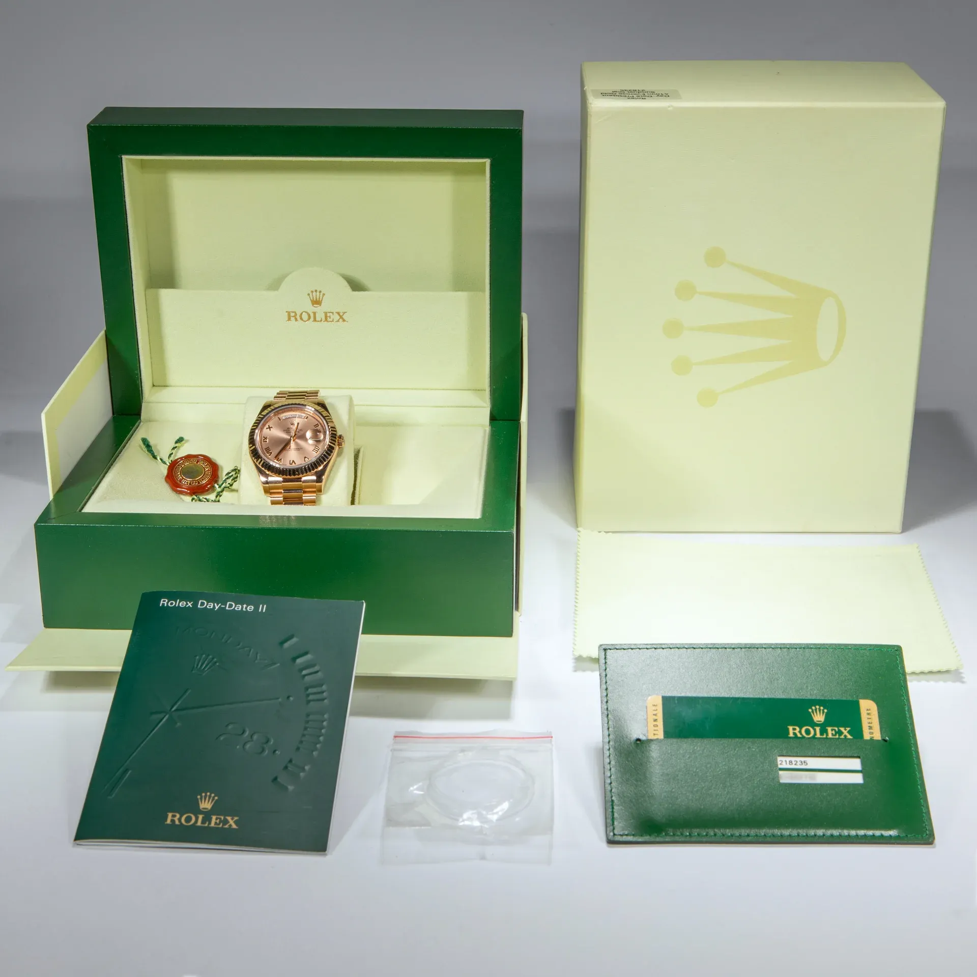 Rolex Day-Date II – Ref. 218235-0013, like new – 2/6