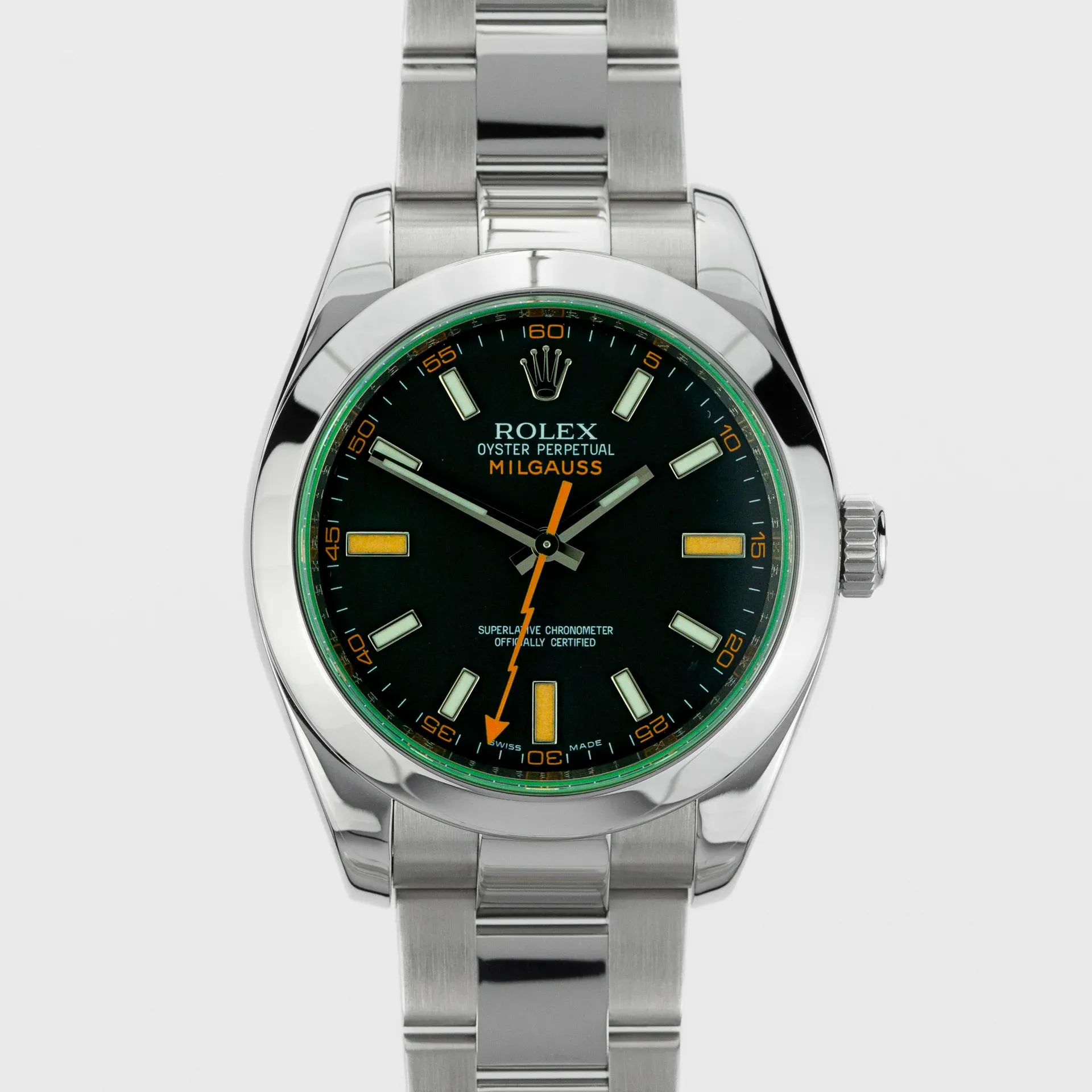 Rolex Milgauss – Ref. 116400GV-0001, Sehr gut