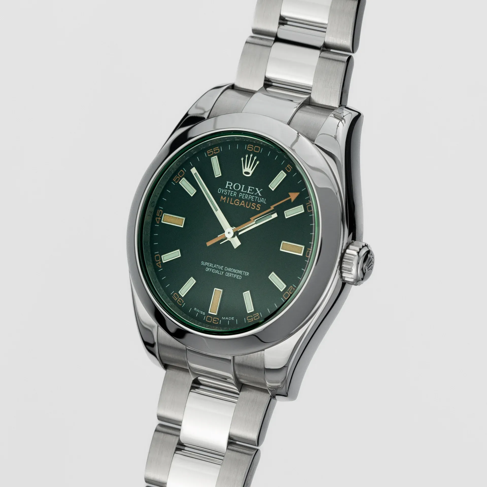 Rolex Milgauss – Ref. 116400GV-0001, Sehr gut – 3/9