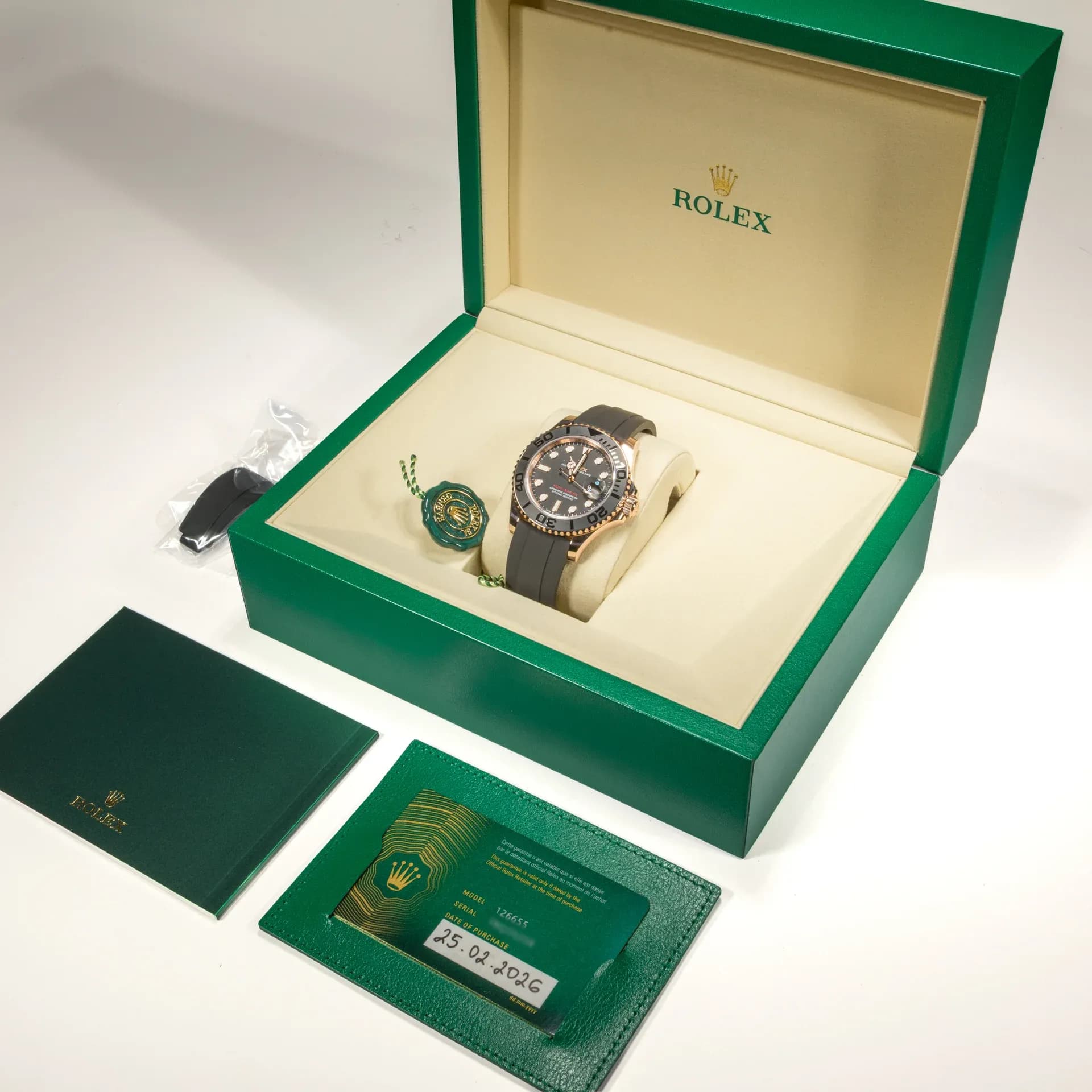 Rolex Yacht-Master – Ref. 126655-0002, Wie neu – Bild 2/5