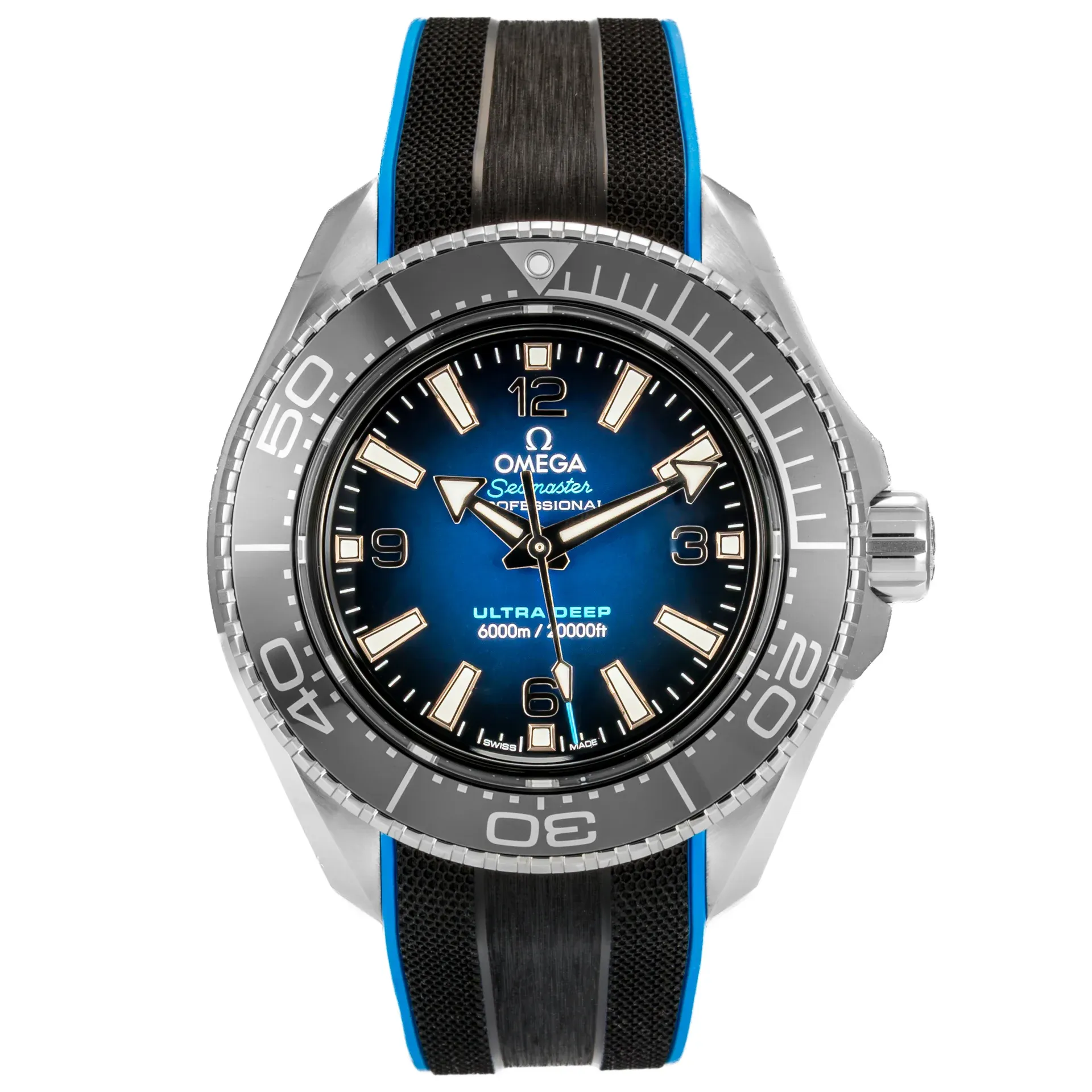 Omega Planet Ocean 600M – Ref. 215.32.46.21.03.001, Sehr gut – Bild 1/5