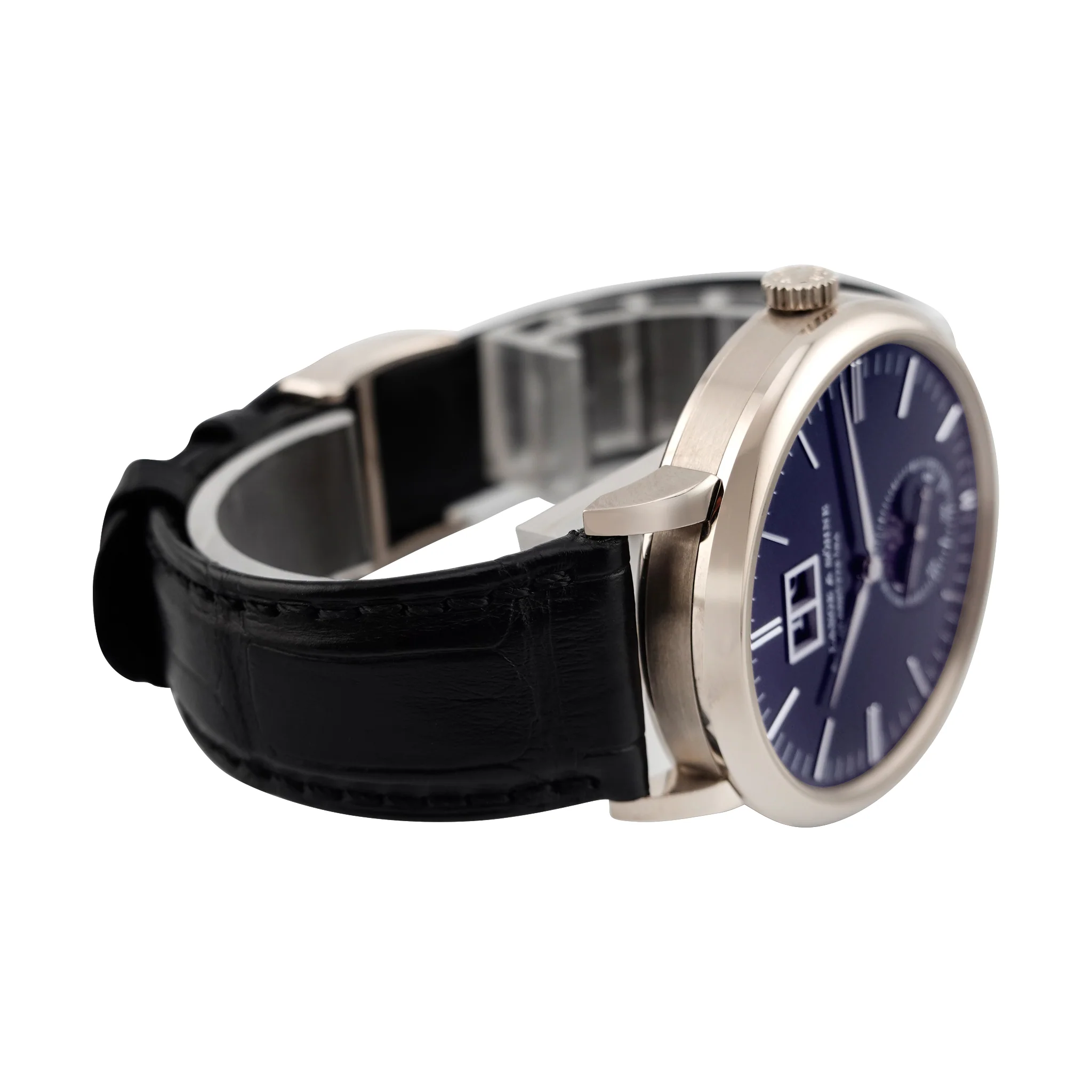 A. Lange & Söhne Saxonia Moon Phase – Ref. 384.029, like new – 5/8