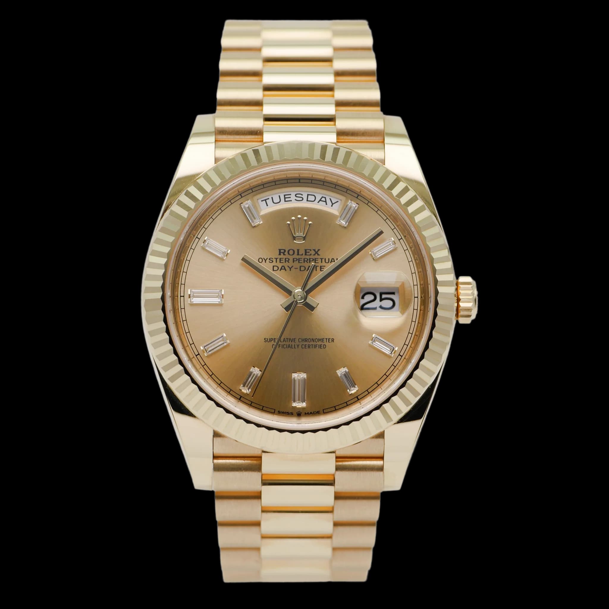 Rolex Day-Date 40 – Ref. 228238, very good