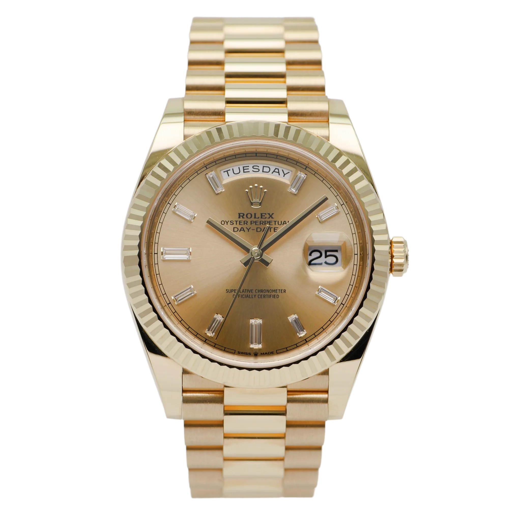 Rolex Day-Date 40 – Ref. 228238, very good – 1/12