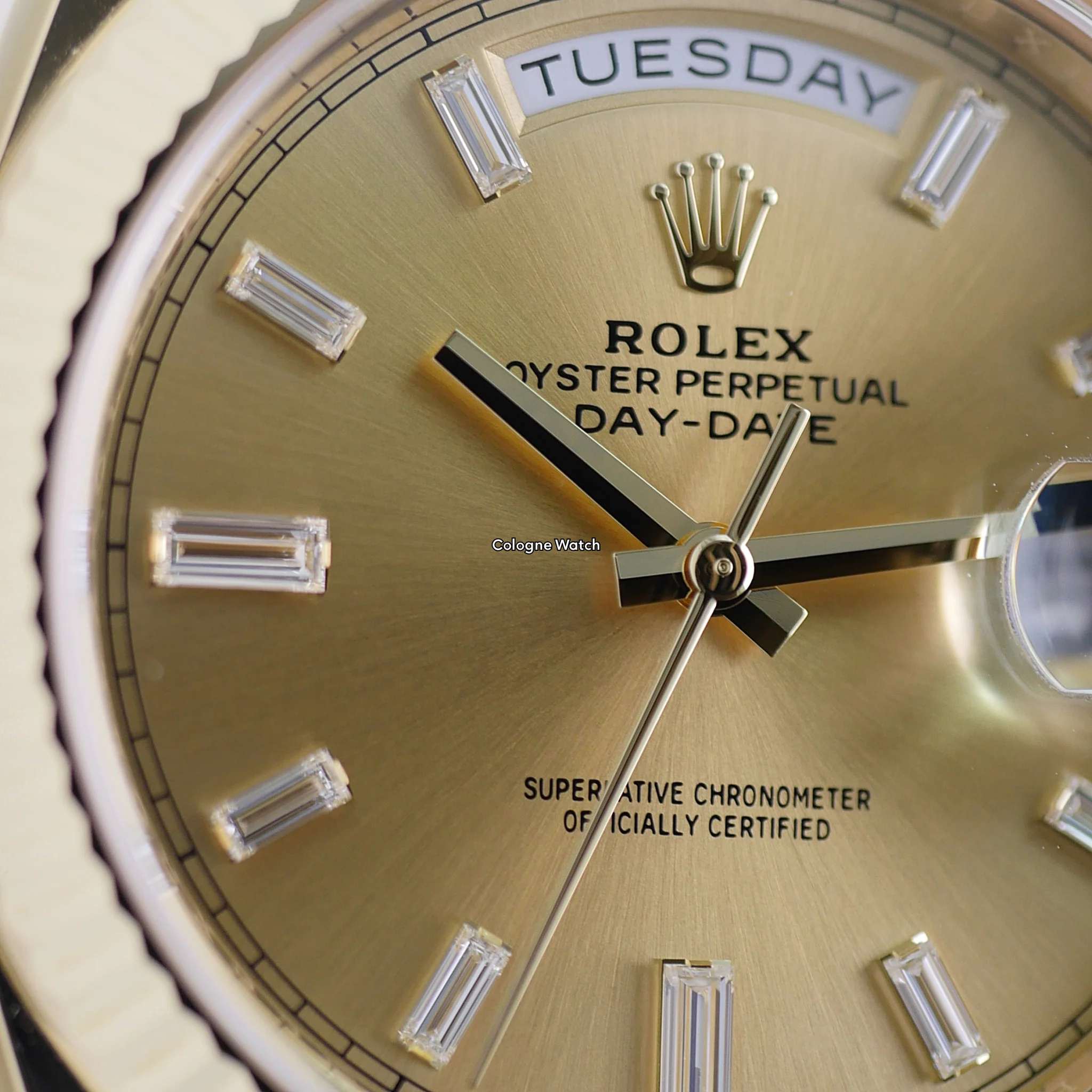 Rolex Day-Date 40 – Ref. 228238, very good – 6/12