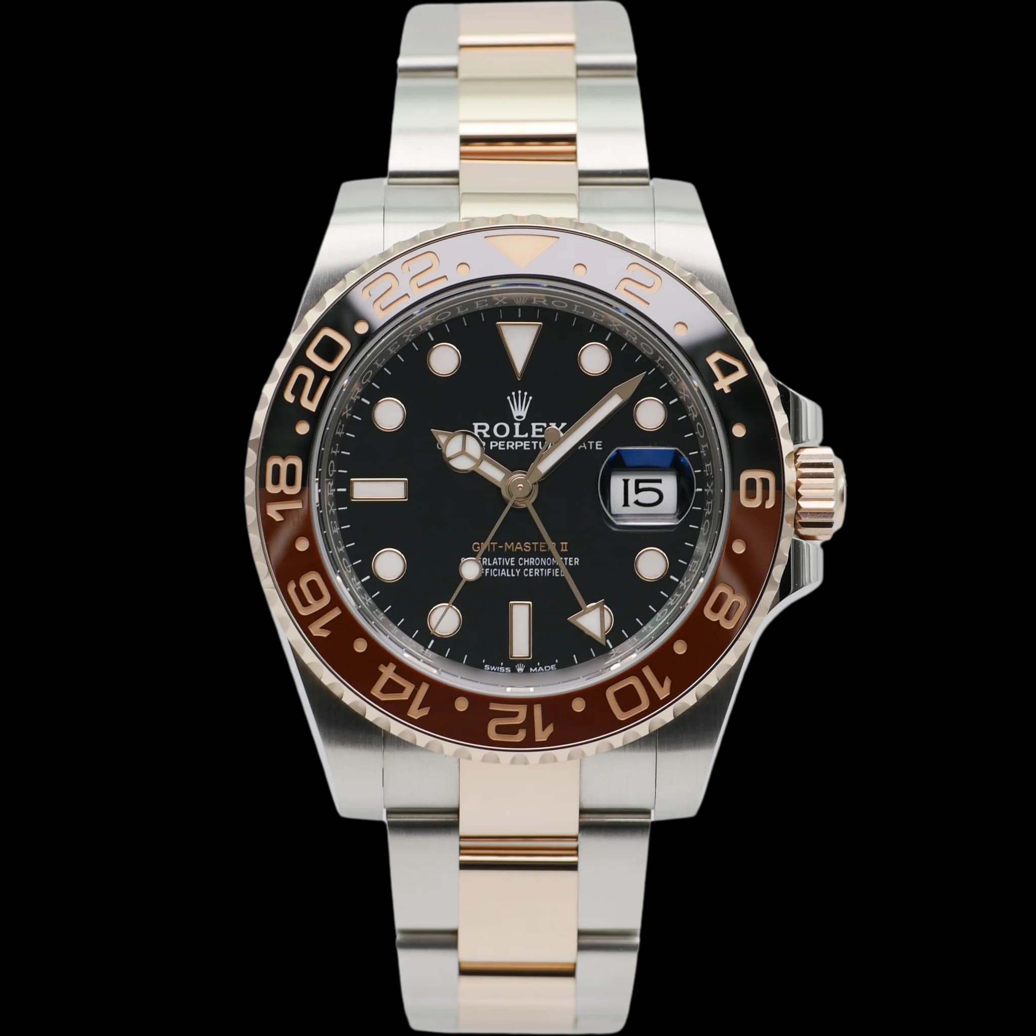 Rolex GMT-Master II – Ref. 126711CHNR, like new