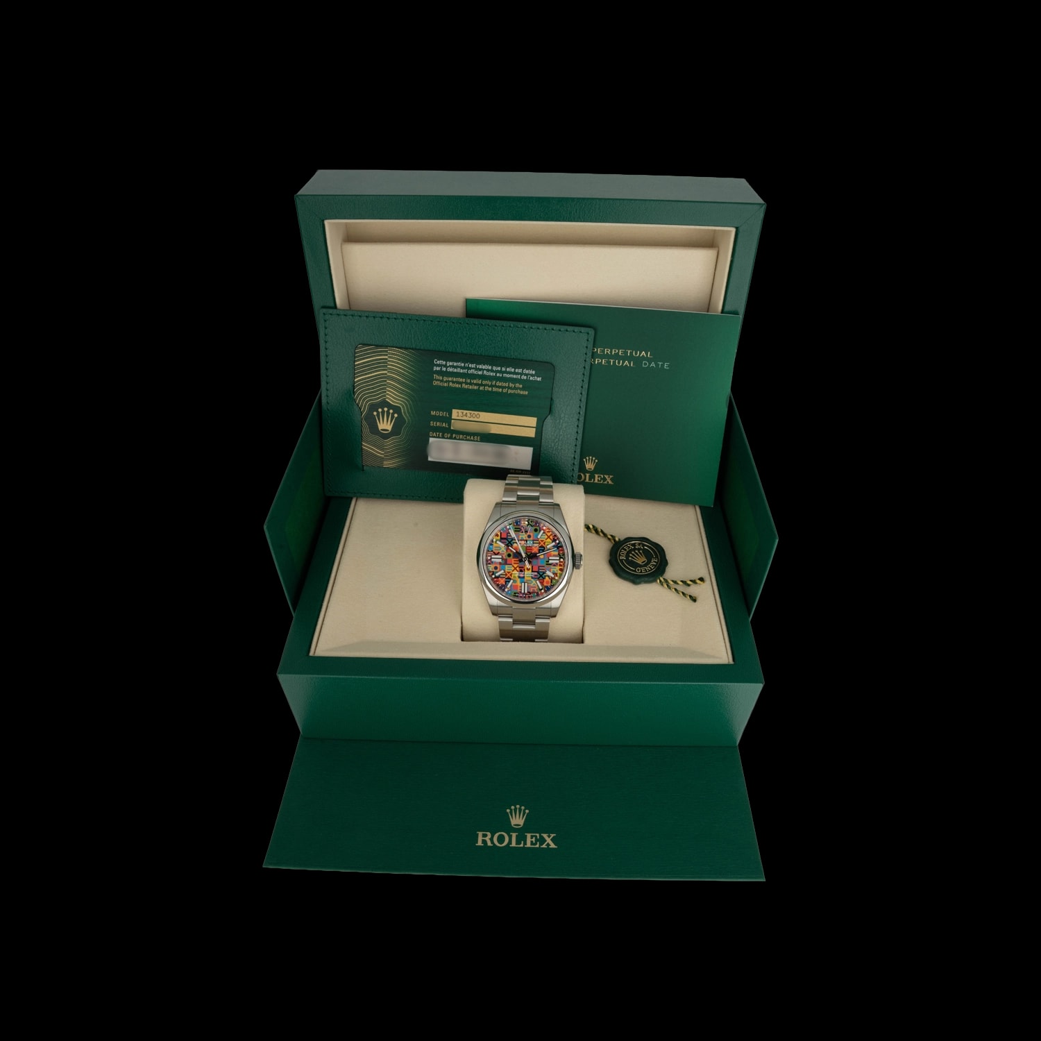 Rolex Oyster Perpetual – Ref. 134300 – 6/8