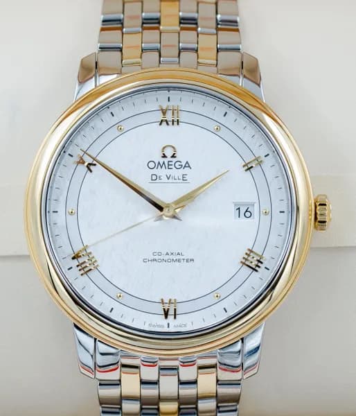 Omega De Ville Prestige Co‑Axial 40mm – Ref. 424.20.40.20.02.001, Gebraucht