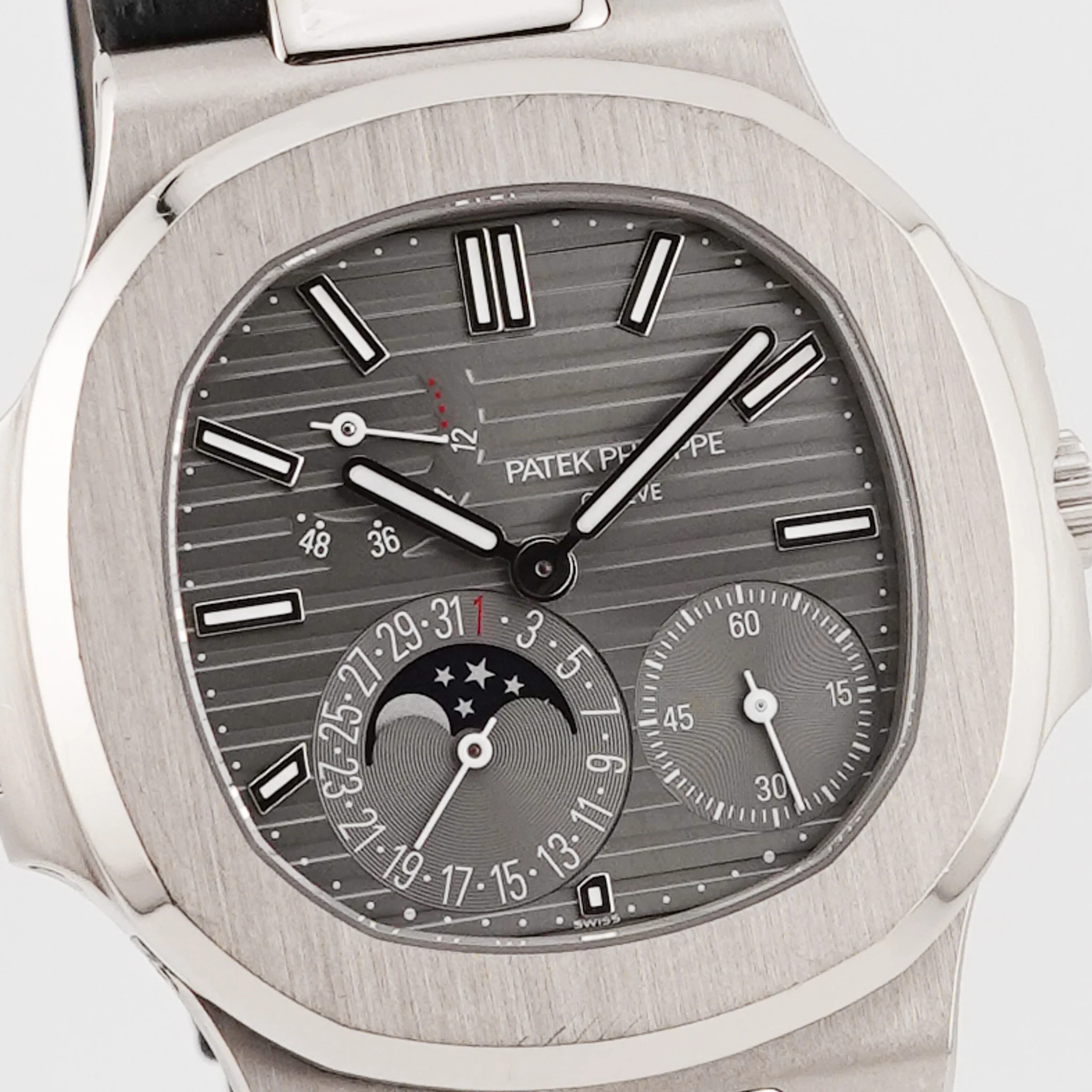 Patek Philippe Nautilus – Ref. 5712G-001, Sehr gut – 3/6