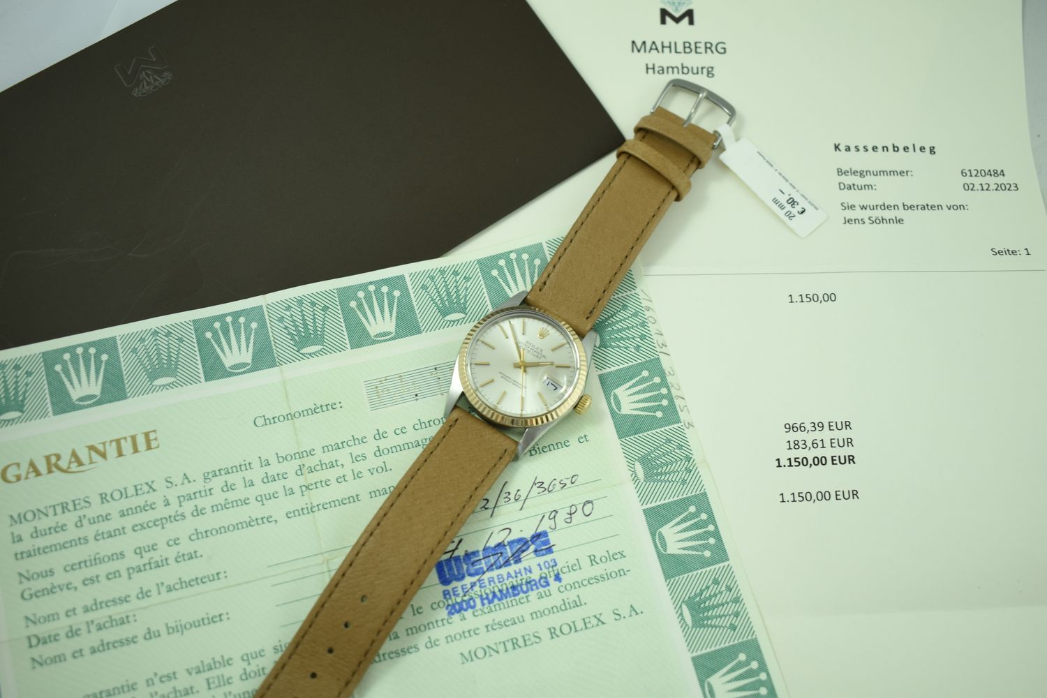 Rolex Datejust – Ref. 16013, Gut – 10/10