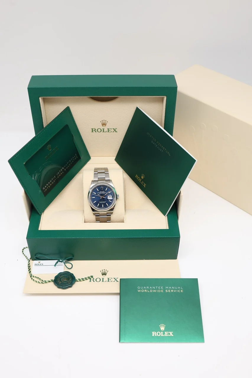 Rolex Datejust 36 – Ref. 126200, Sehr gut – 10/10