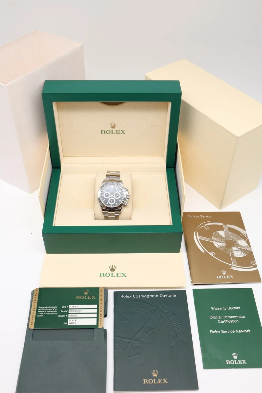 Rolex Daytona – Ref. 116520, Sehr gut – 10/10