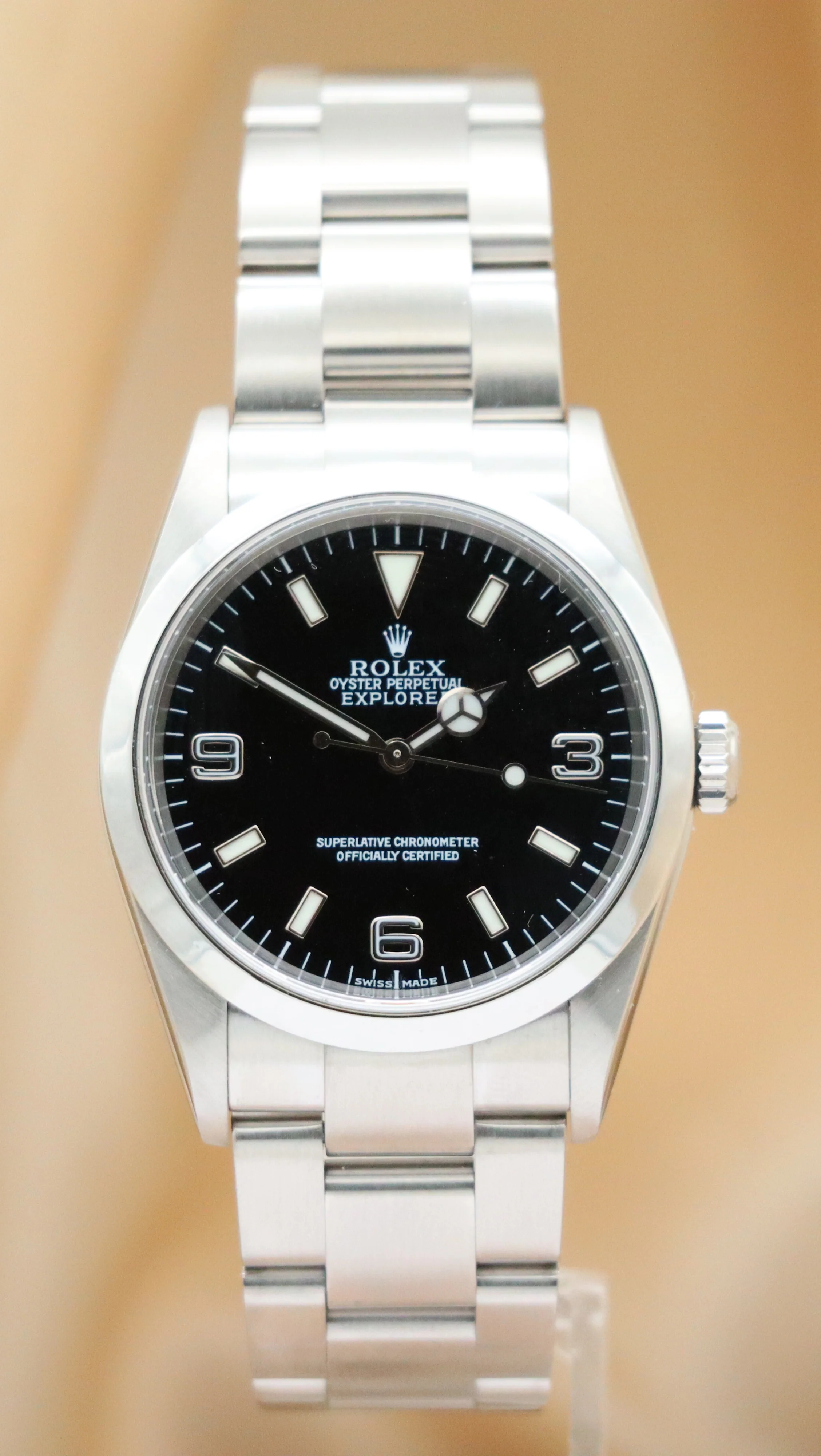 Rolex Explorer – Ref. 114270, Sehr gut – 1/10