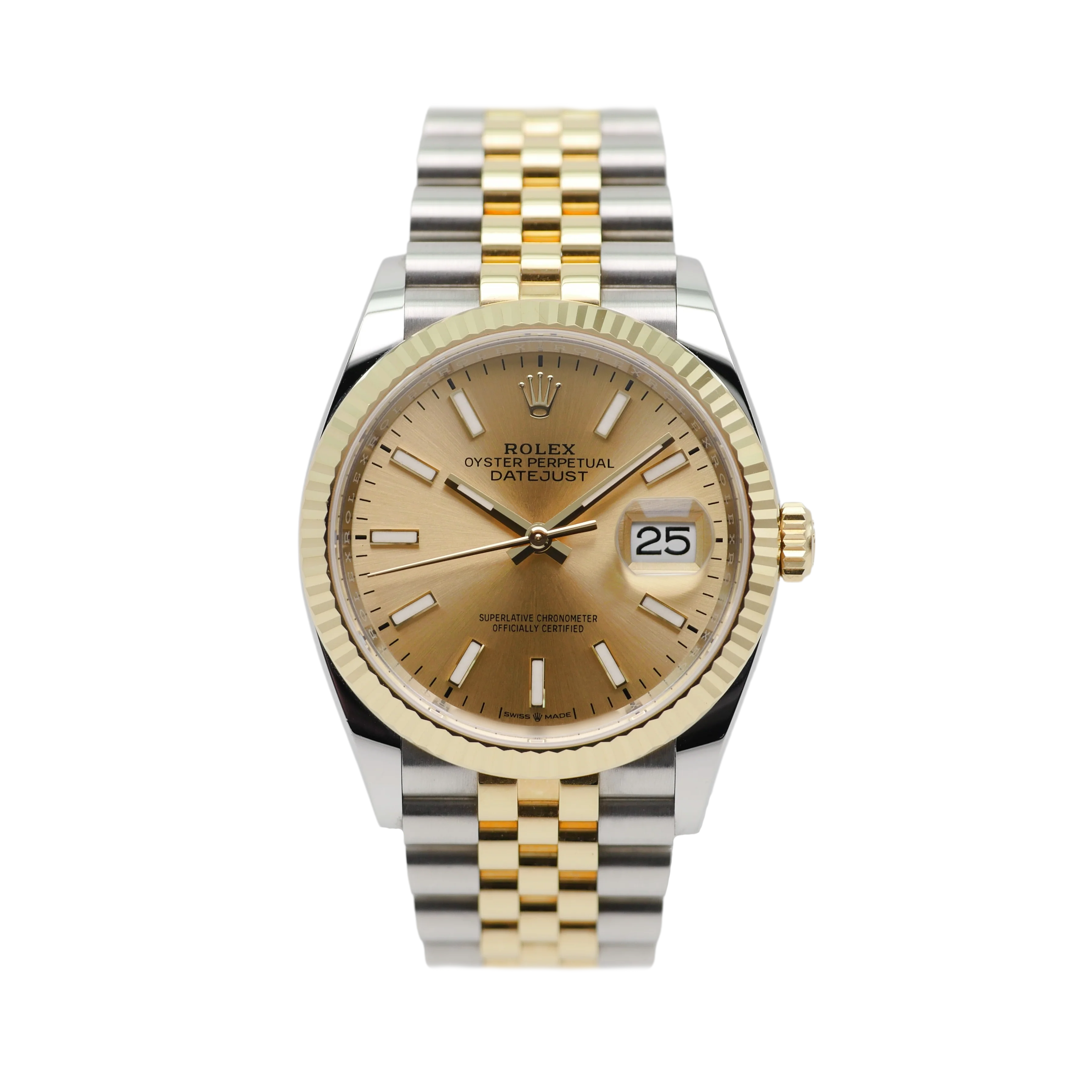 Rolex Datejust 36 – Ref. 126233, Sehr gut – 1/8