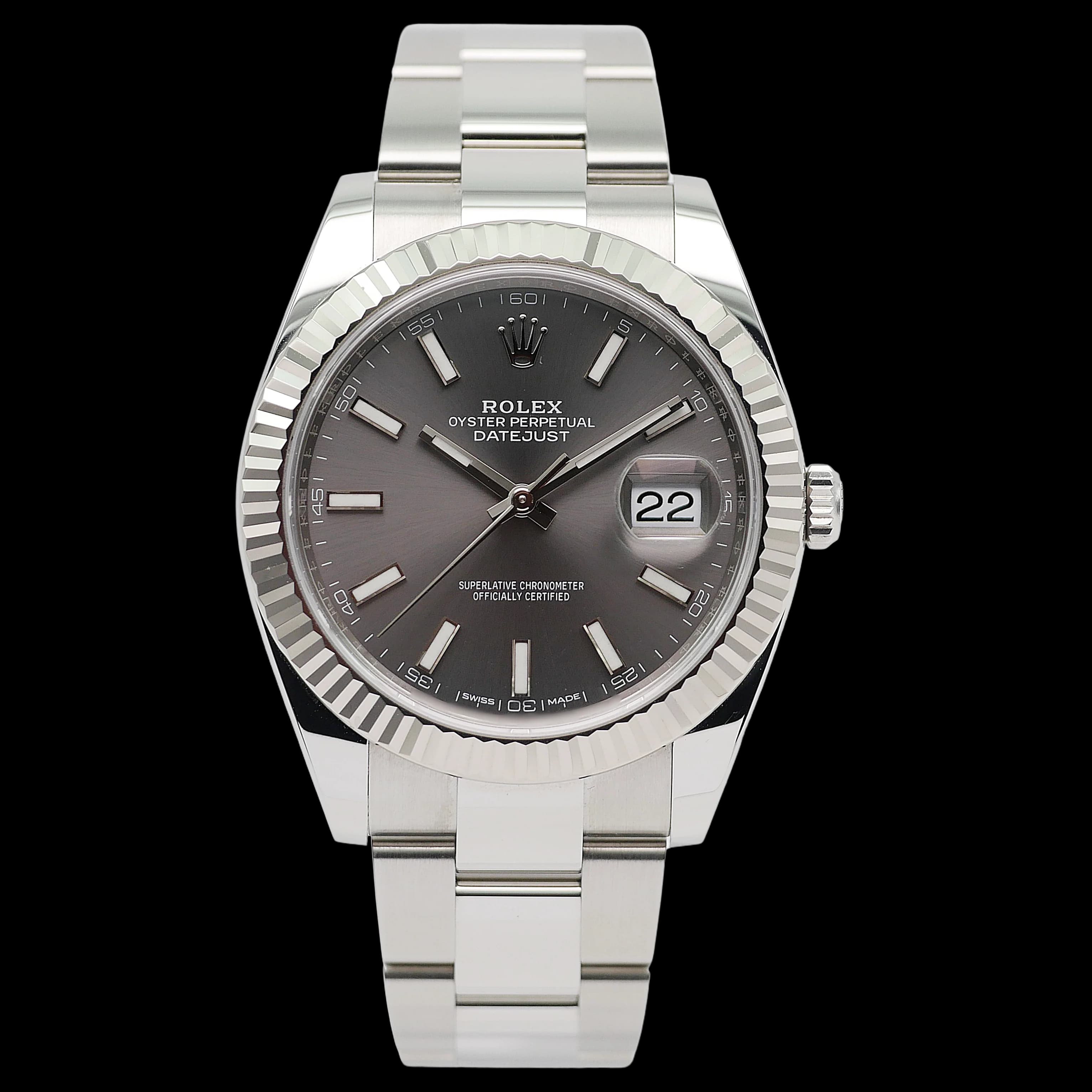 Rolex Datejust 41 – Ref. 126334, Sehr gut – Bild 1/8