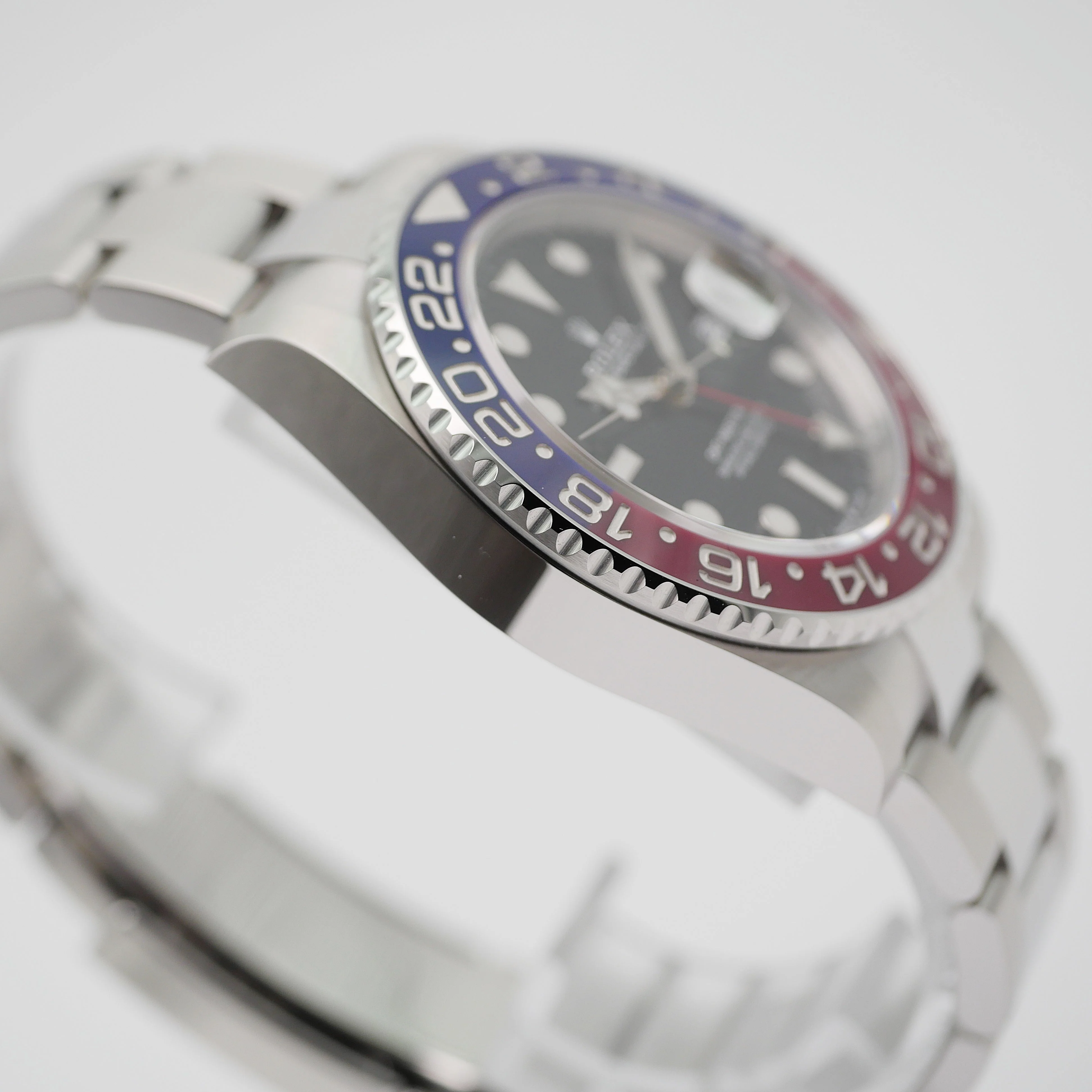 Rolex GMT-Master II – Ref. 126710BLRO, like new – 4/11