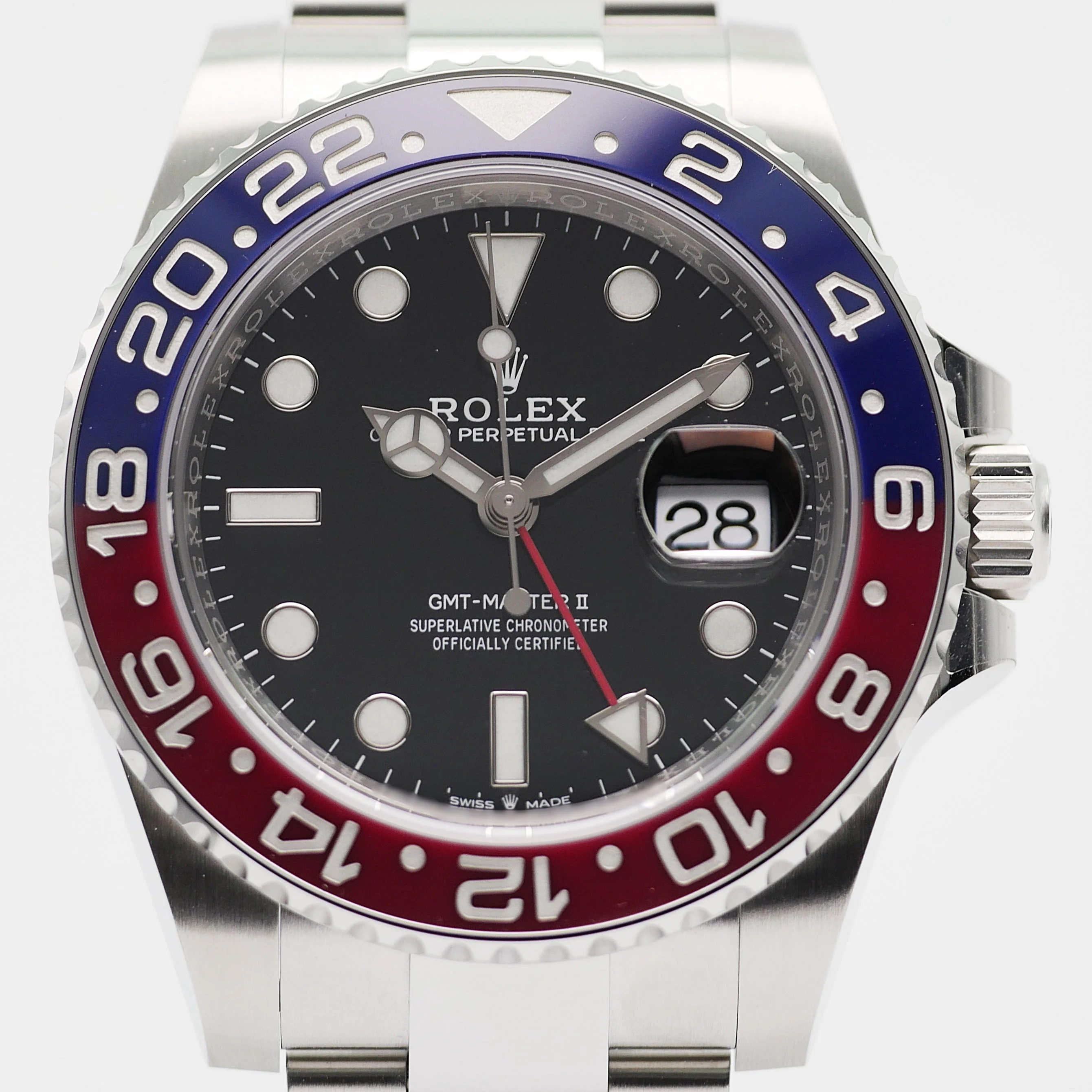 Rolex GMT-Master II – Ref. 126710BLRO, like new – 6/11