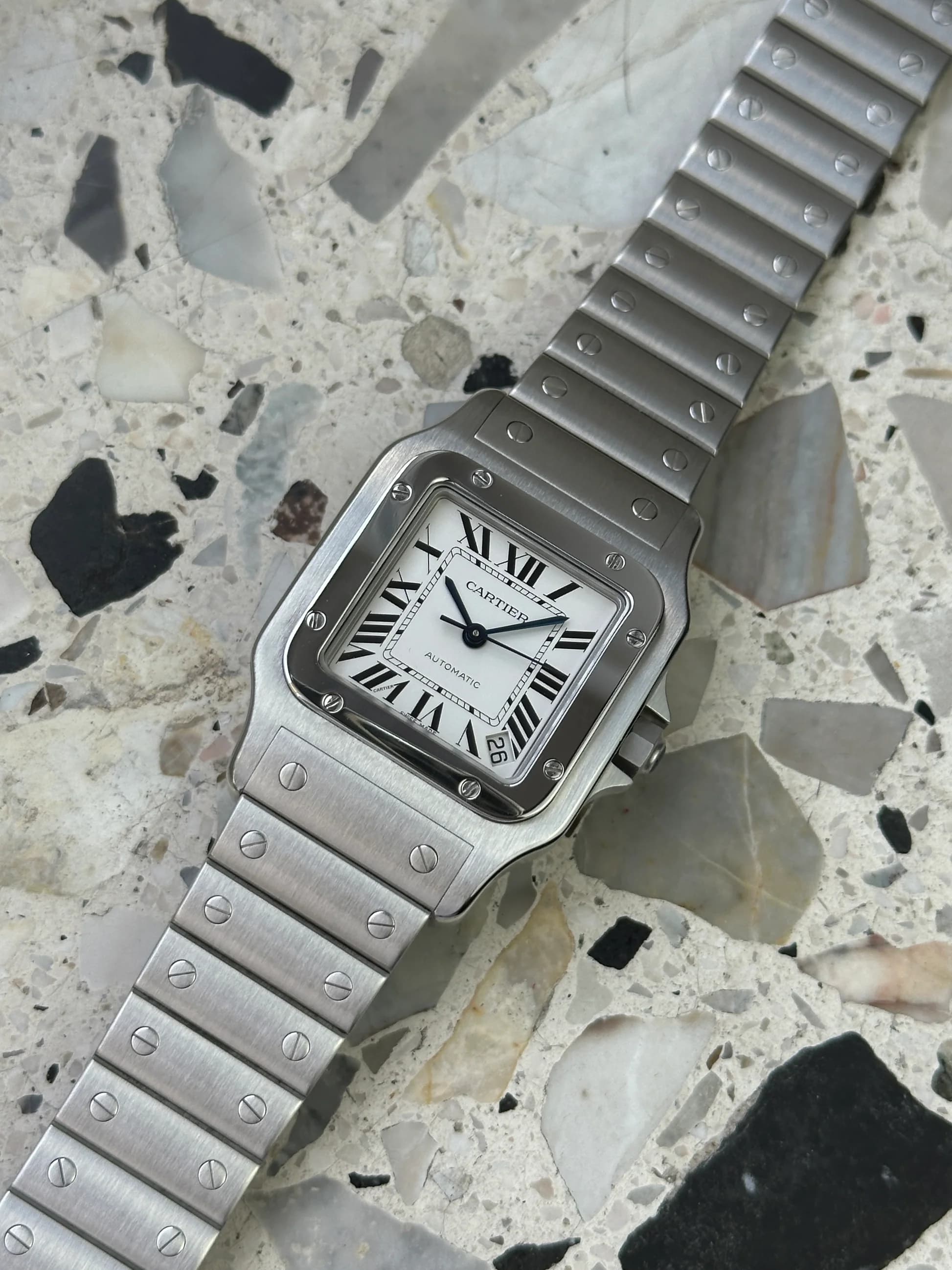 Cartier Santos de Cartier – Ref. W20098D6, very good – Image 1/14