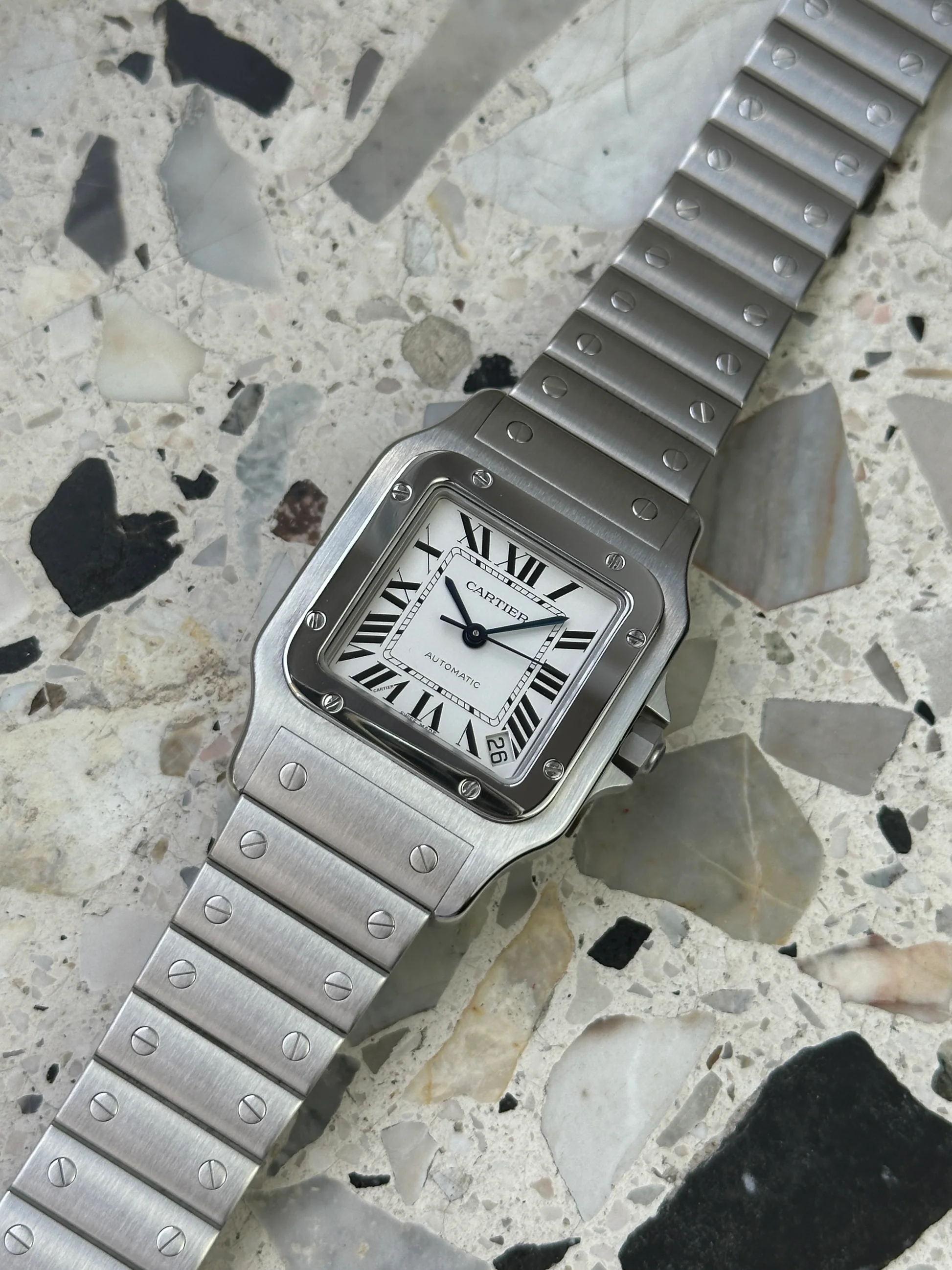 Cartier Santos de Cartier – Ref. W20098D6, Sehr gut – 1/14
