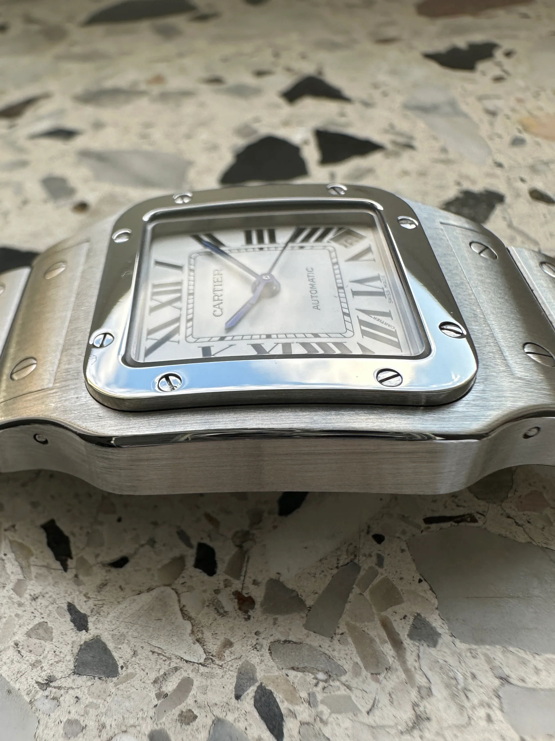 Cartier Santos de Cartier – Ref. W20098D6, Sehr gut – 7/14