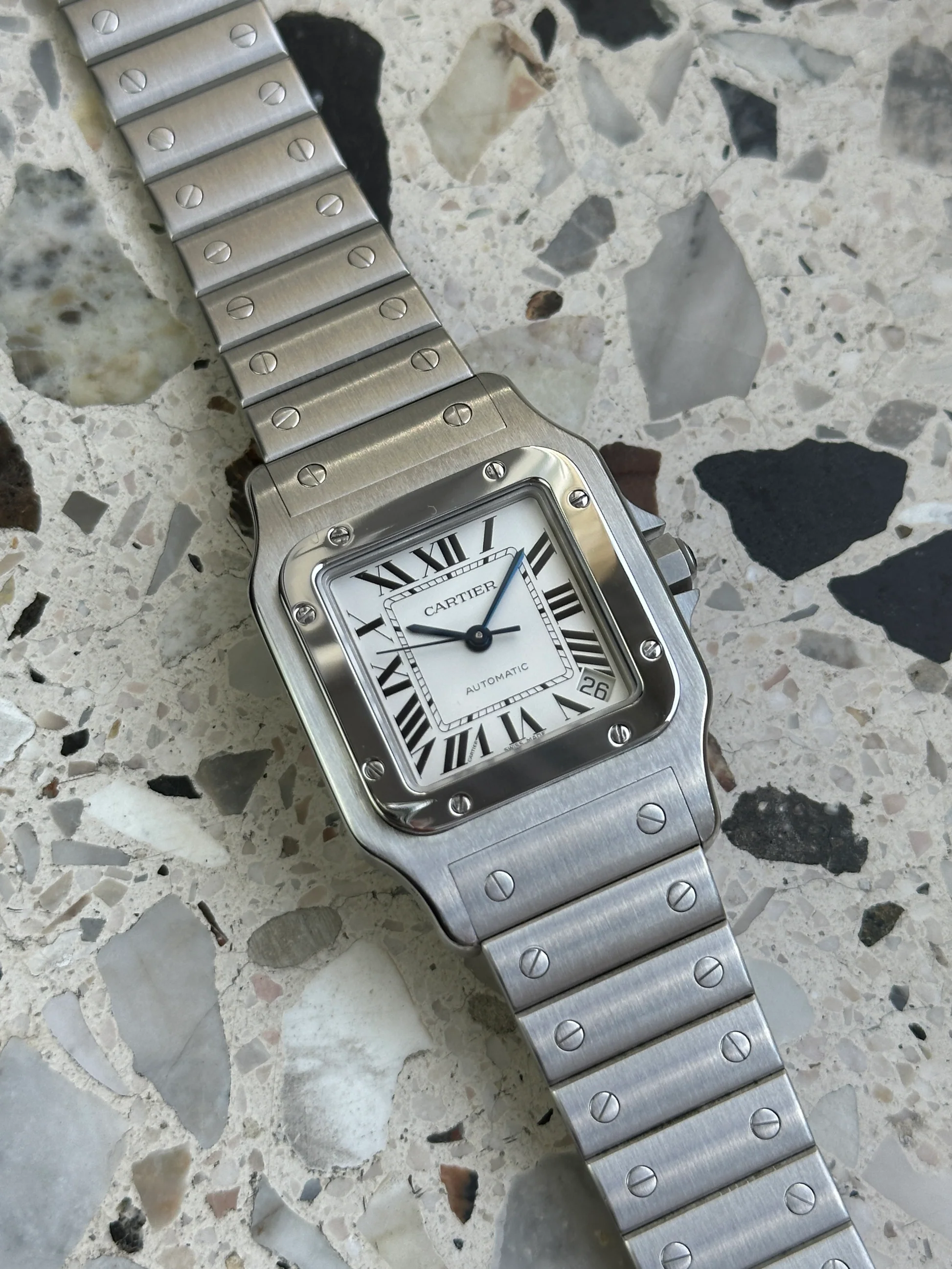 Cartier Santos de Cartier – Ref. W20098D6, Sehr gut – 8/14